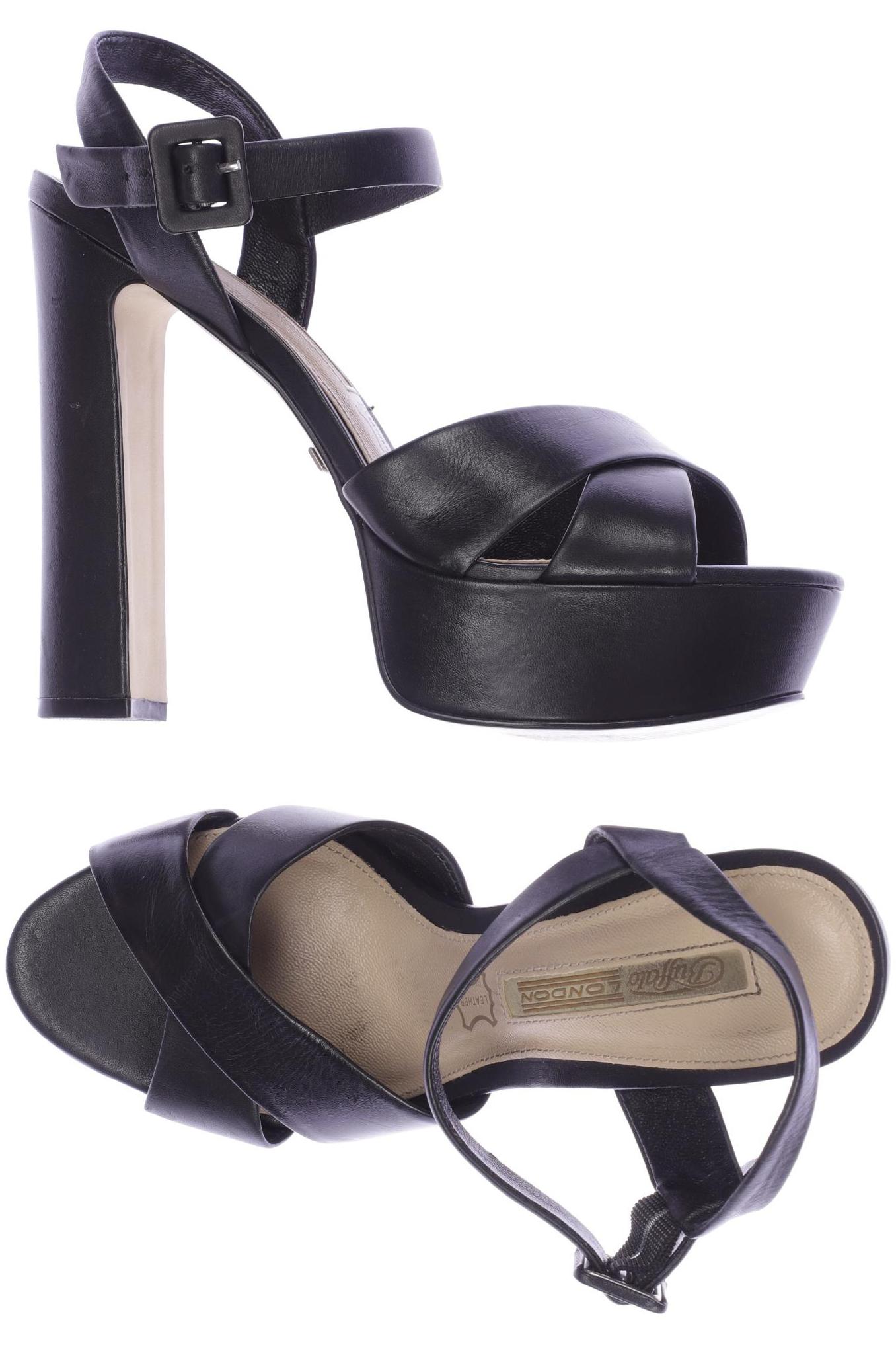 

Buffalo London Damen Sandale, schwarz, Gr. 39