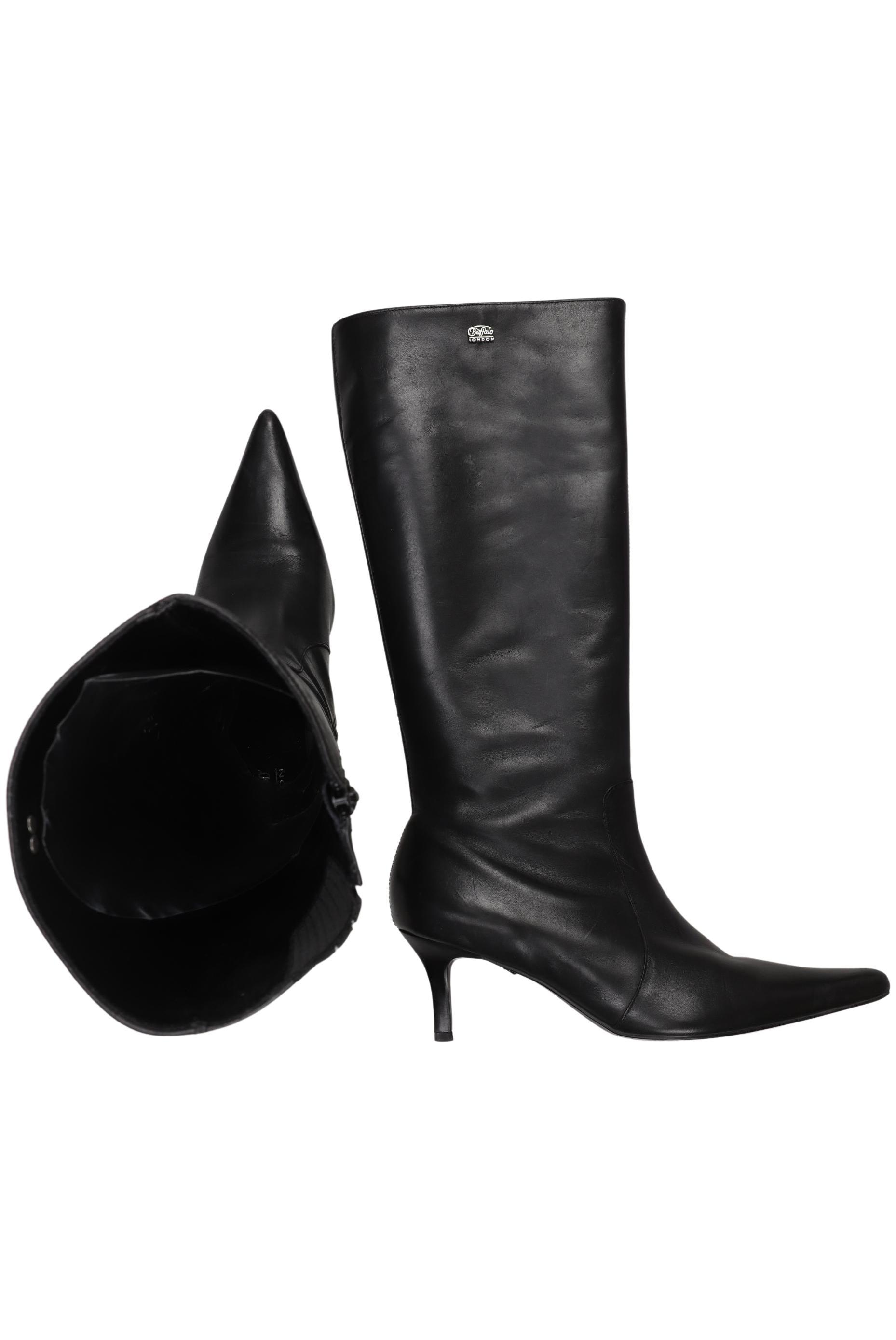 

Buffalo London Damen Stiefel, schwarz, Gr. 40