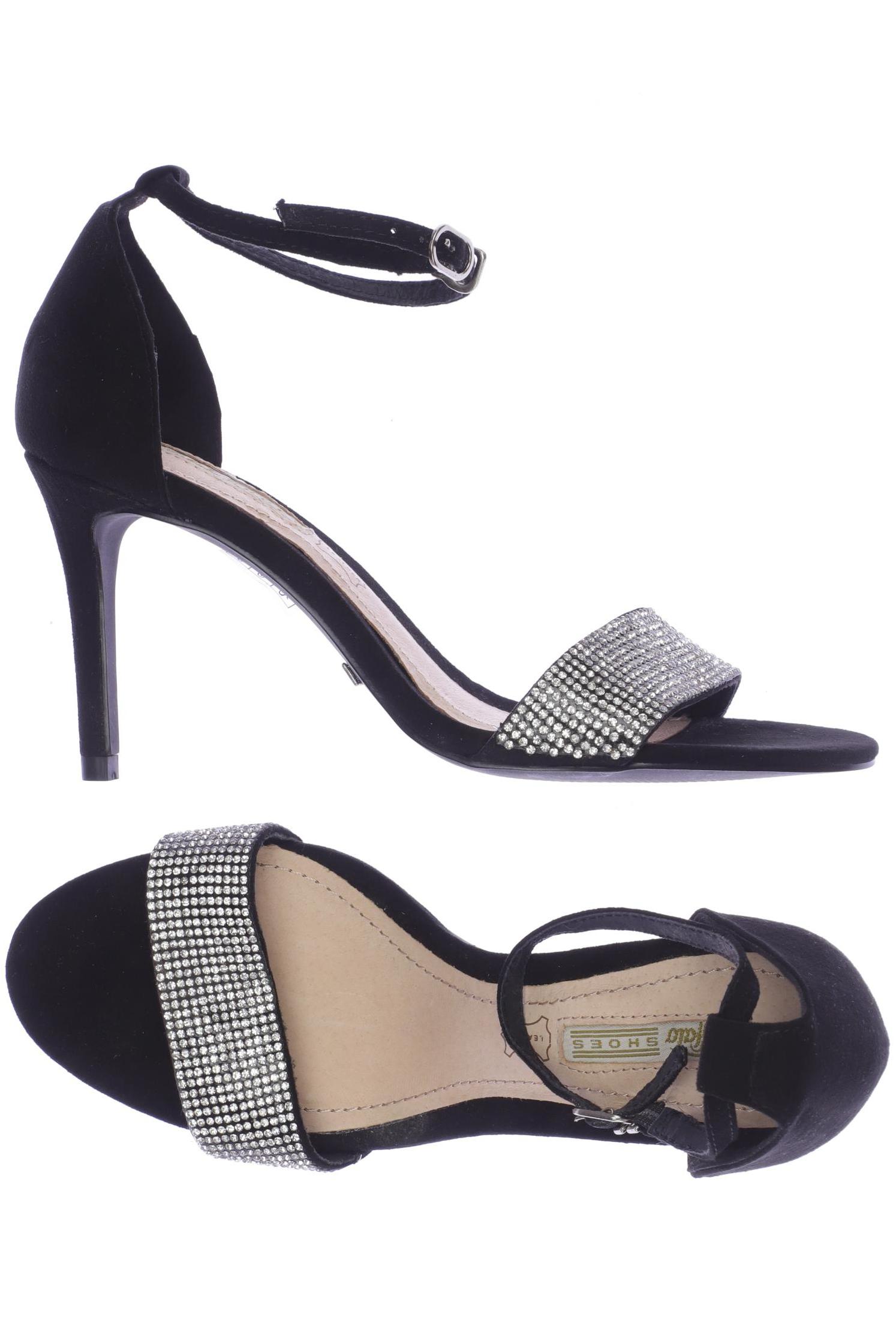 

Buffalo London Damen Sandale, schwarz, Gr. 37