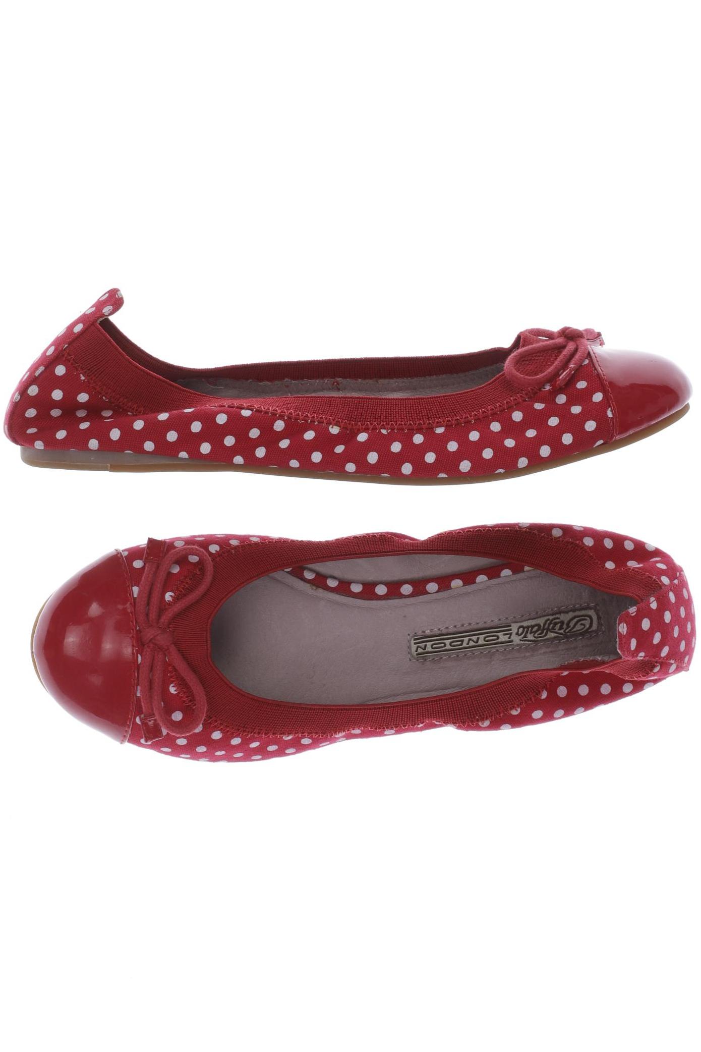 

Buffalo LONDON Damen Ballerinas, rot