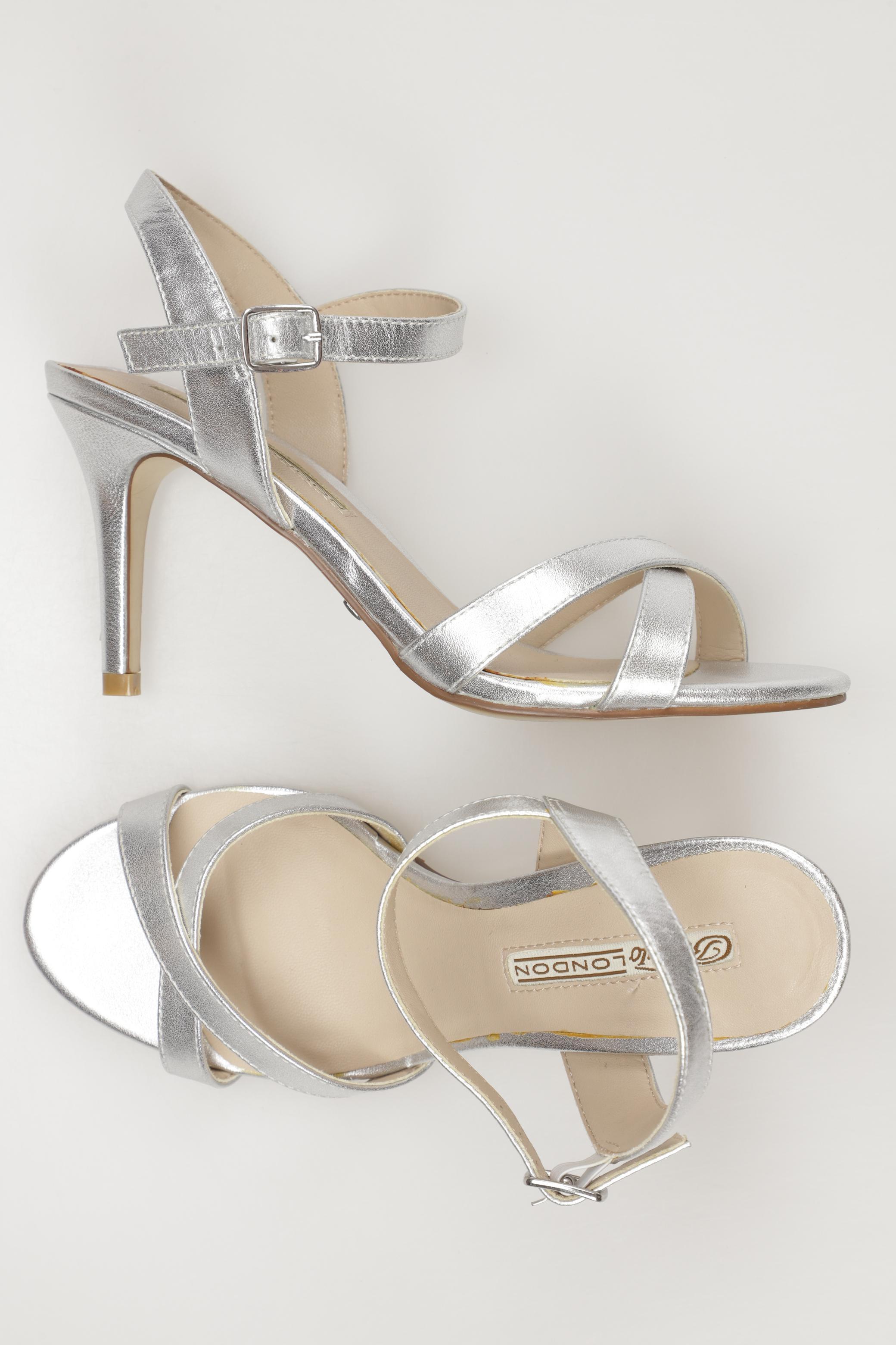 

Buffalo London Damen Sandale, silber, Gr. 36