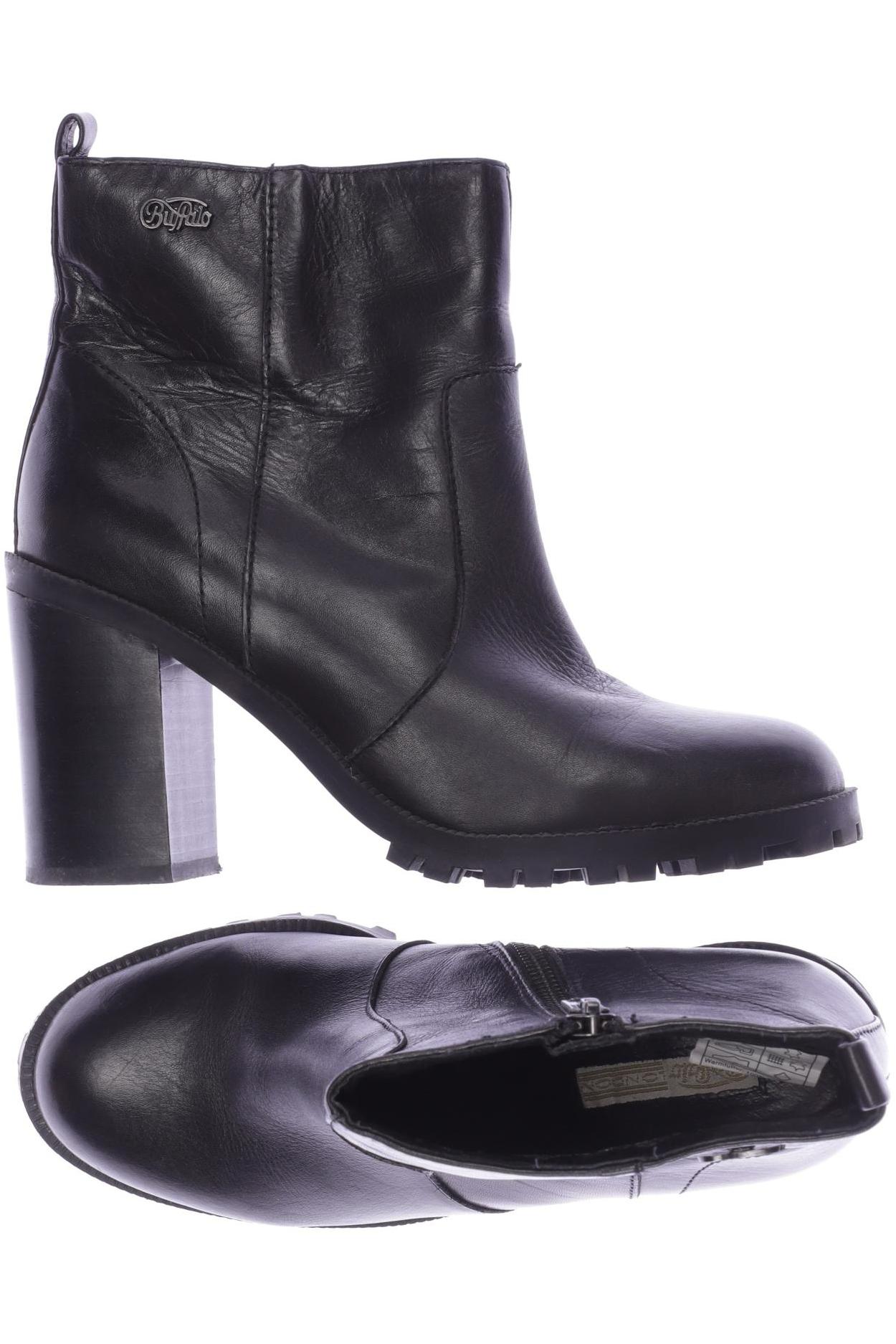 

Buffalo London Damen Stiefelette, schwarz, Gr. 38