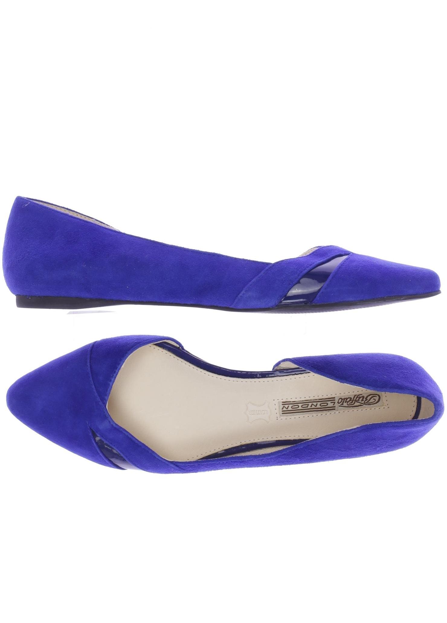 

Buffalo London Damen Ballerinas, blau, Gr. 38