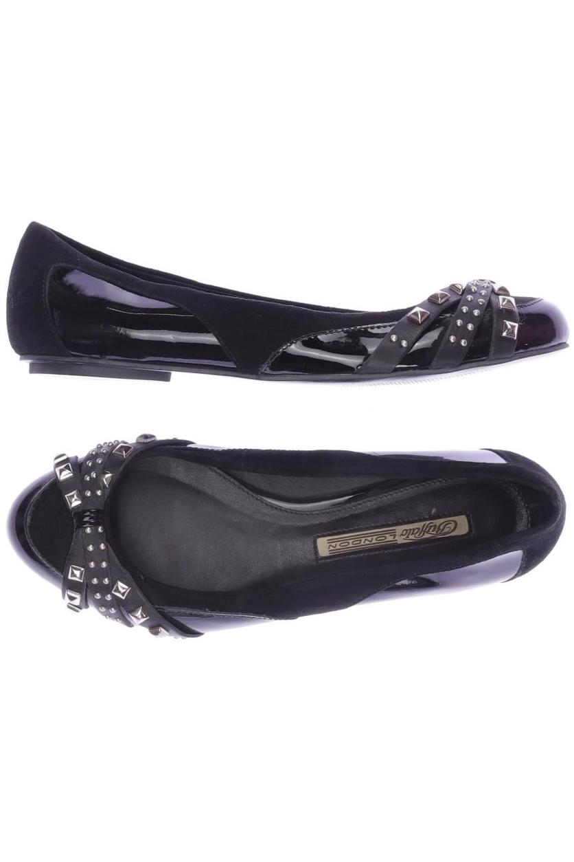 

Buffalo London Damen Ballerinas, schwarz, Gr. 38