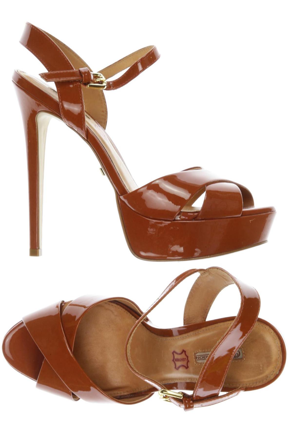 

Buffalo London Damen Sandale, orange, Gr. 39