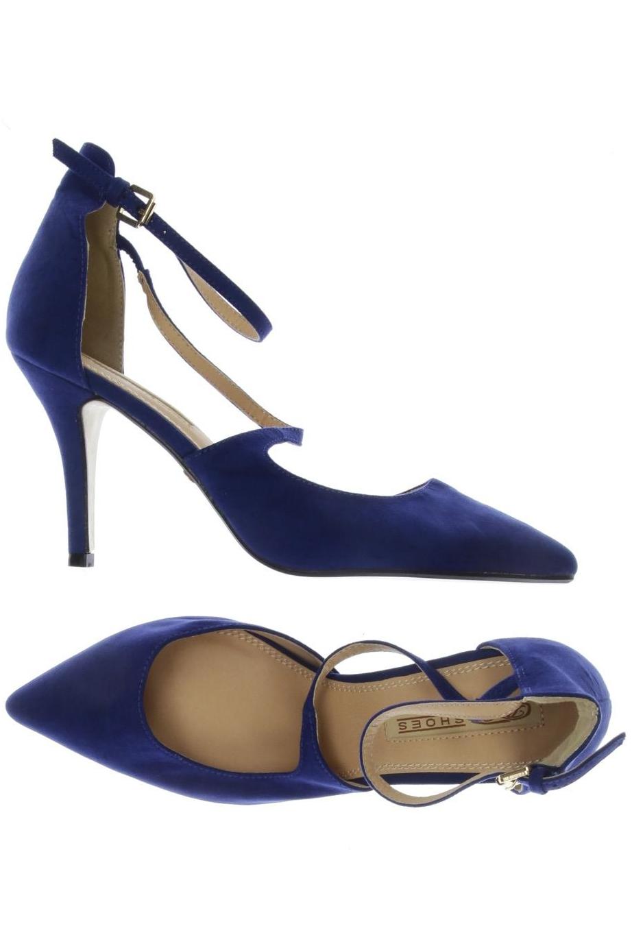 

Buffalo London Damen Pumps, blau, Gr. 41