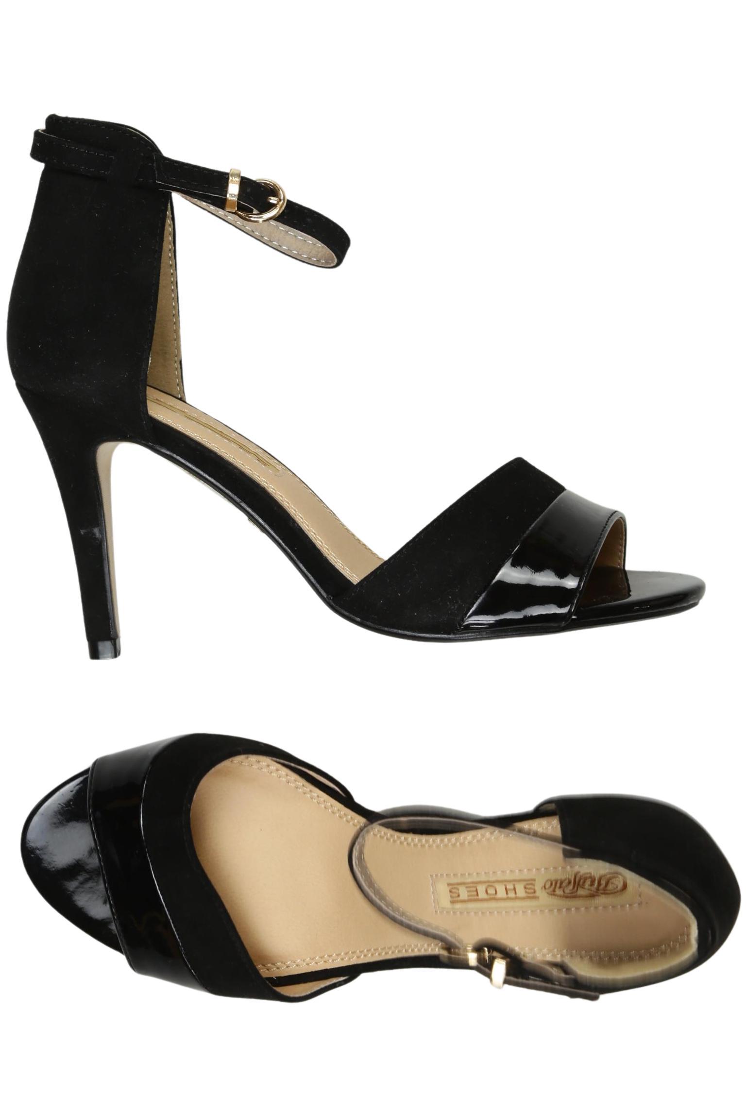 

Buffalo London Damen Sandale, schwarz, Gr. 37