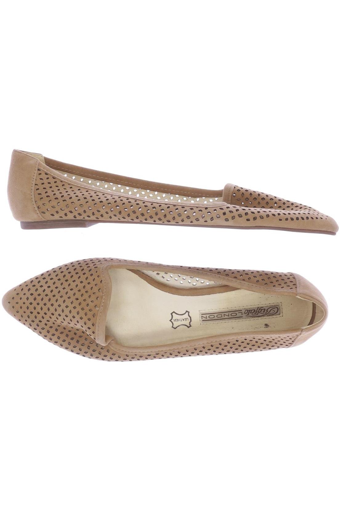 

Buffalo London Damen Ballerinas, beige, Gr. 38