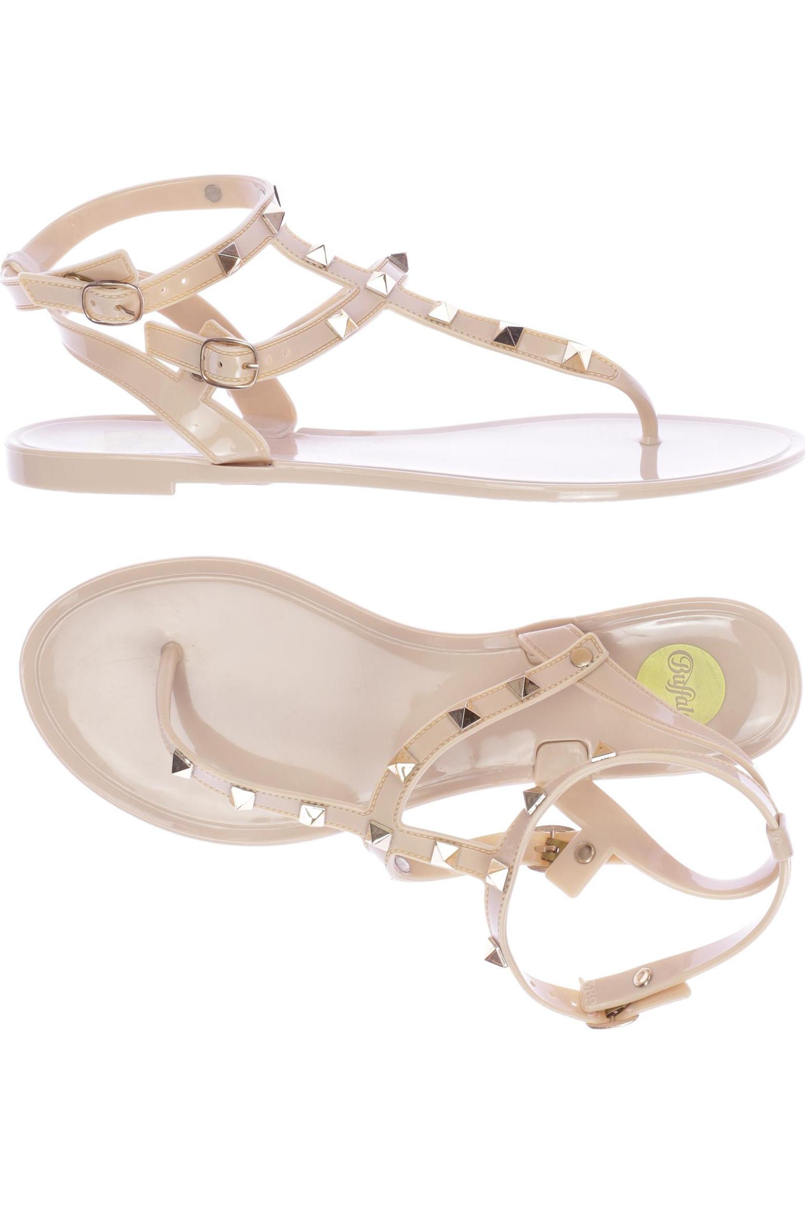 

Buffalo London Damen Sandale, beige, Gr. 38