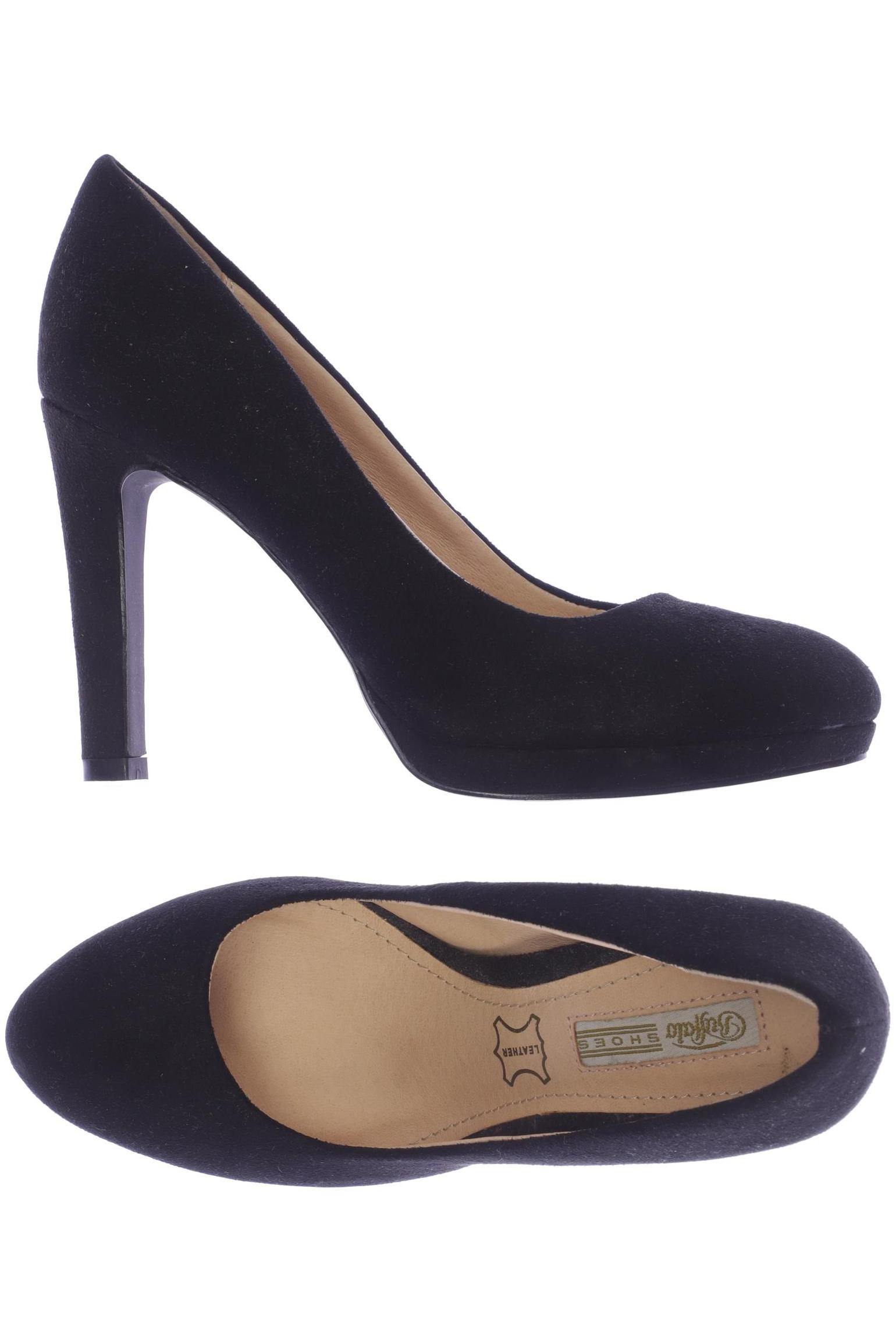 

Buffalo London Damen Pumps, schwarz, Gr. 38