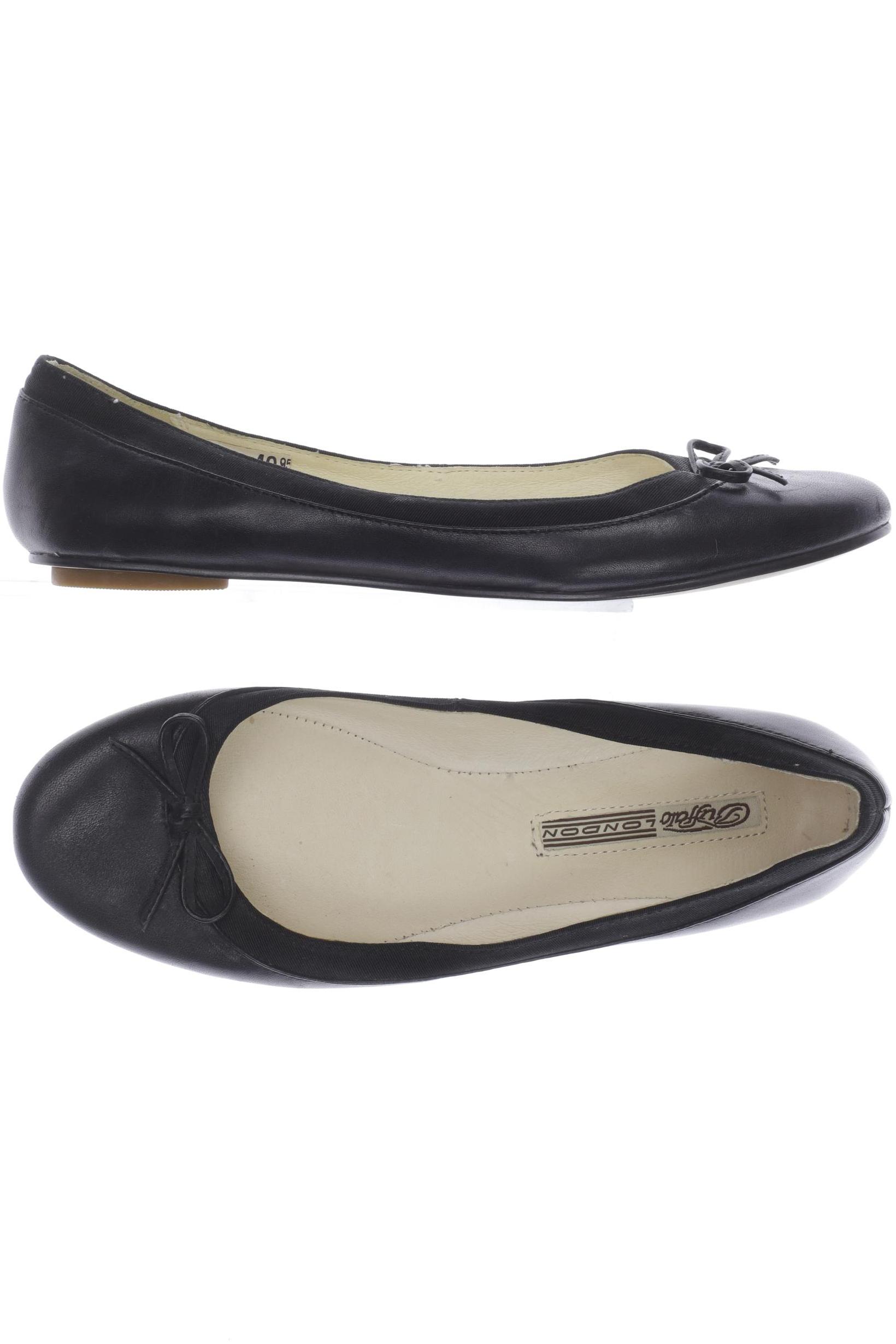 

Buffalo London Damen Ballerinas, schwarz, Gr. 38