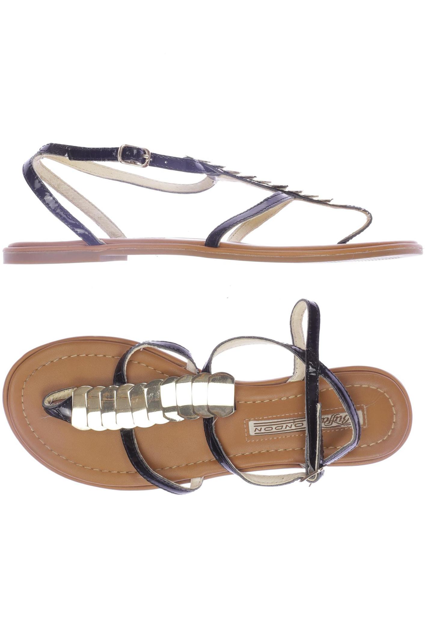 

Buffalo London Damen Sandale, schwarz, Gr. 37