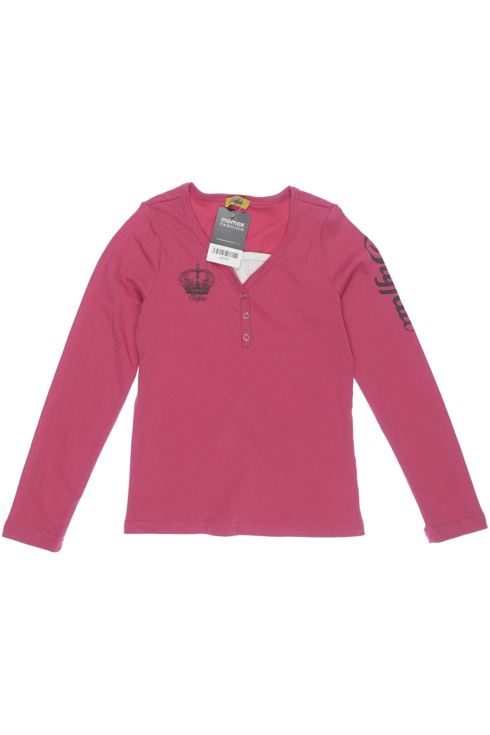 

Buffalo London Damen Langarmshirt, pink, Gr. 140