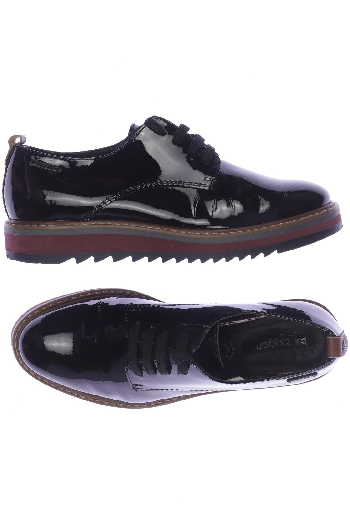 

Bugatti Damen Halbschuh, schwarz