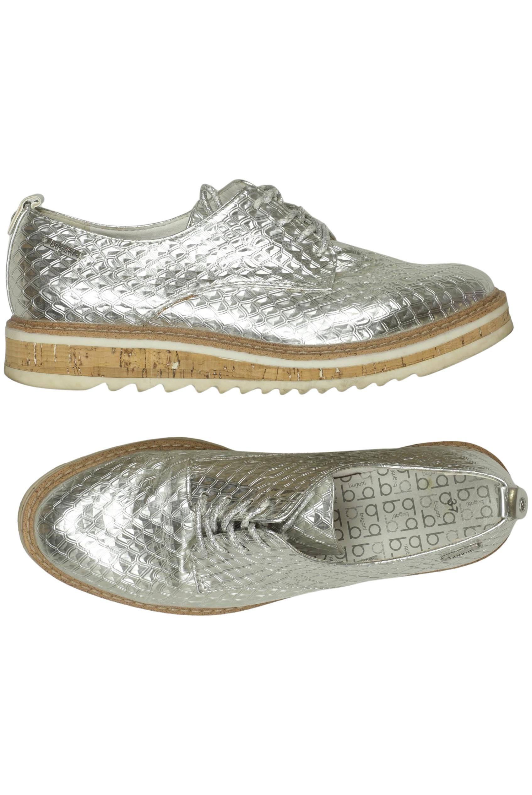 

Bugatti Damen Halbschuh, silber, Gr. 37