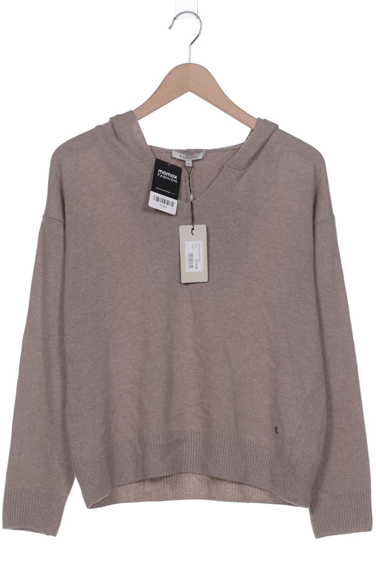 

Bugatti Damen Kapuzenpullover, beige, Gr. 36