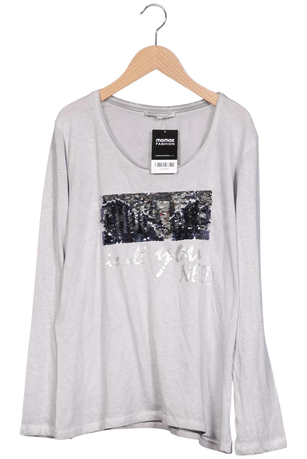 

Bugatti Damen Langarmshirt, grau, Gr. 42