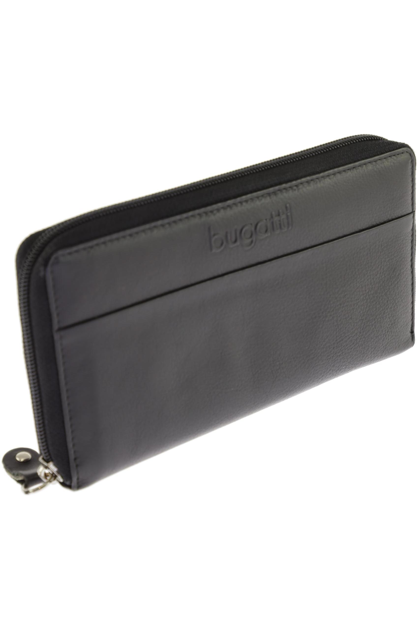

Bugatti Damen Portemonnaie, schwarz, Gr.