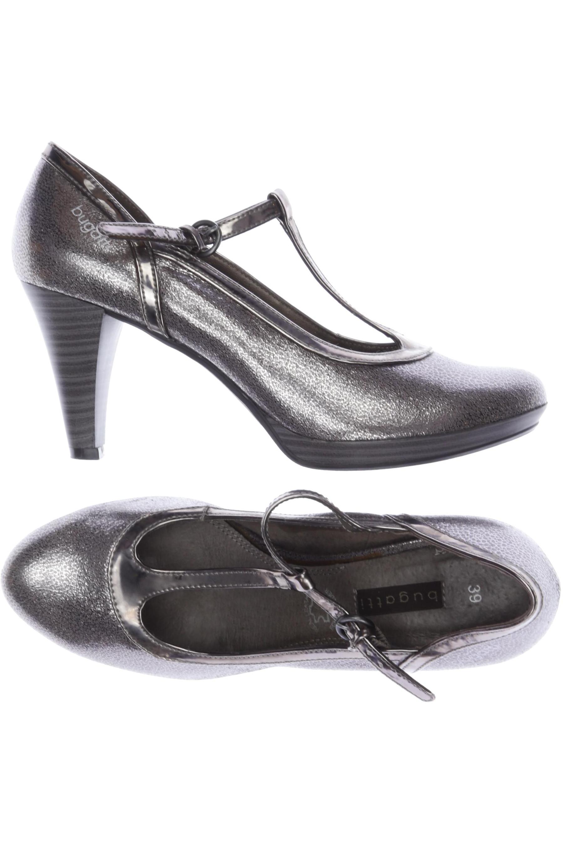 

Bugatti Damen Pumps, silber, Gr. 39