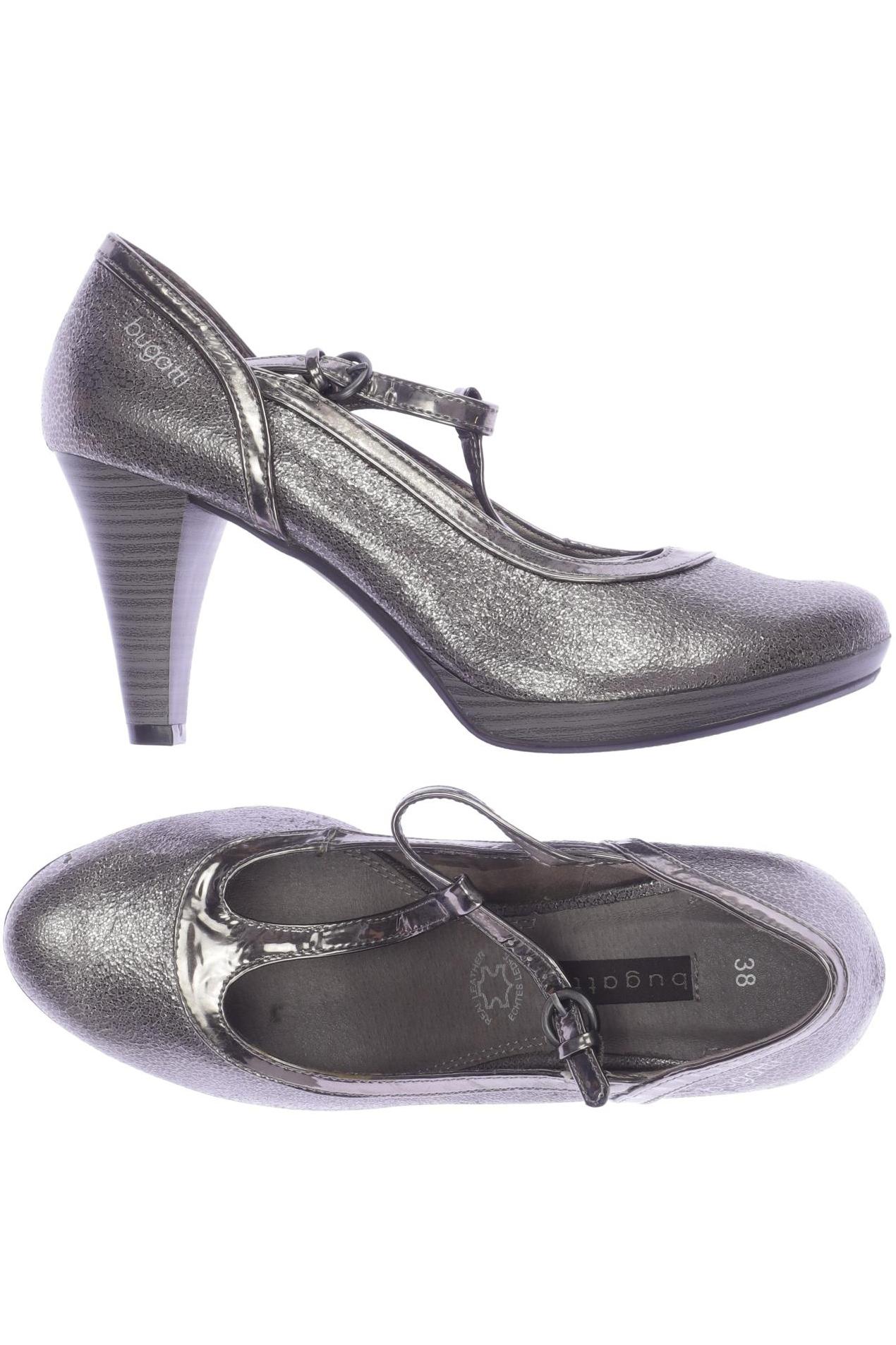 

Bugatti Damen Pumps, silber, Gr. 38