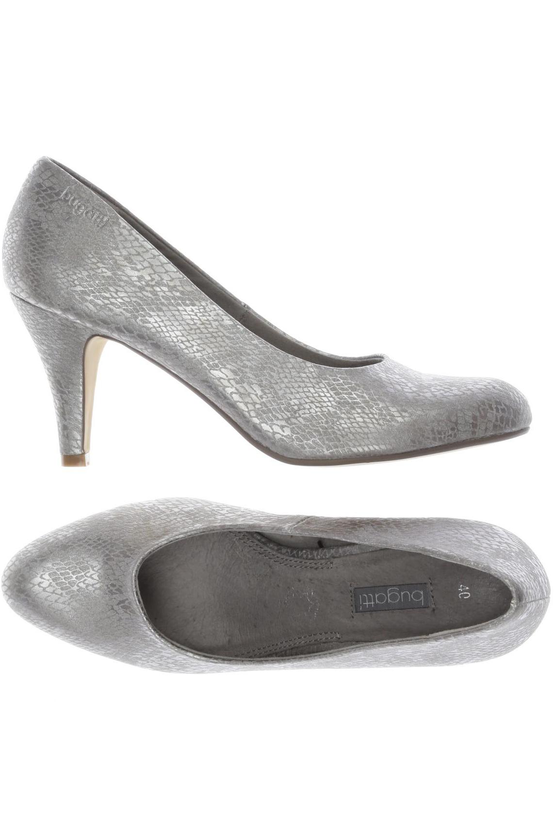 

Bugatti Damen Pumps, silber, Gr. 40