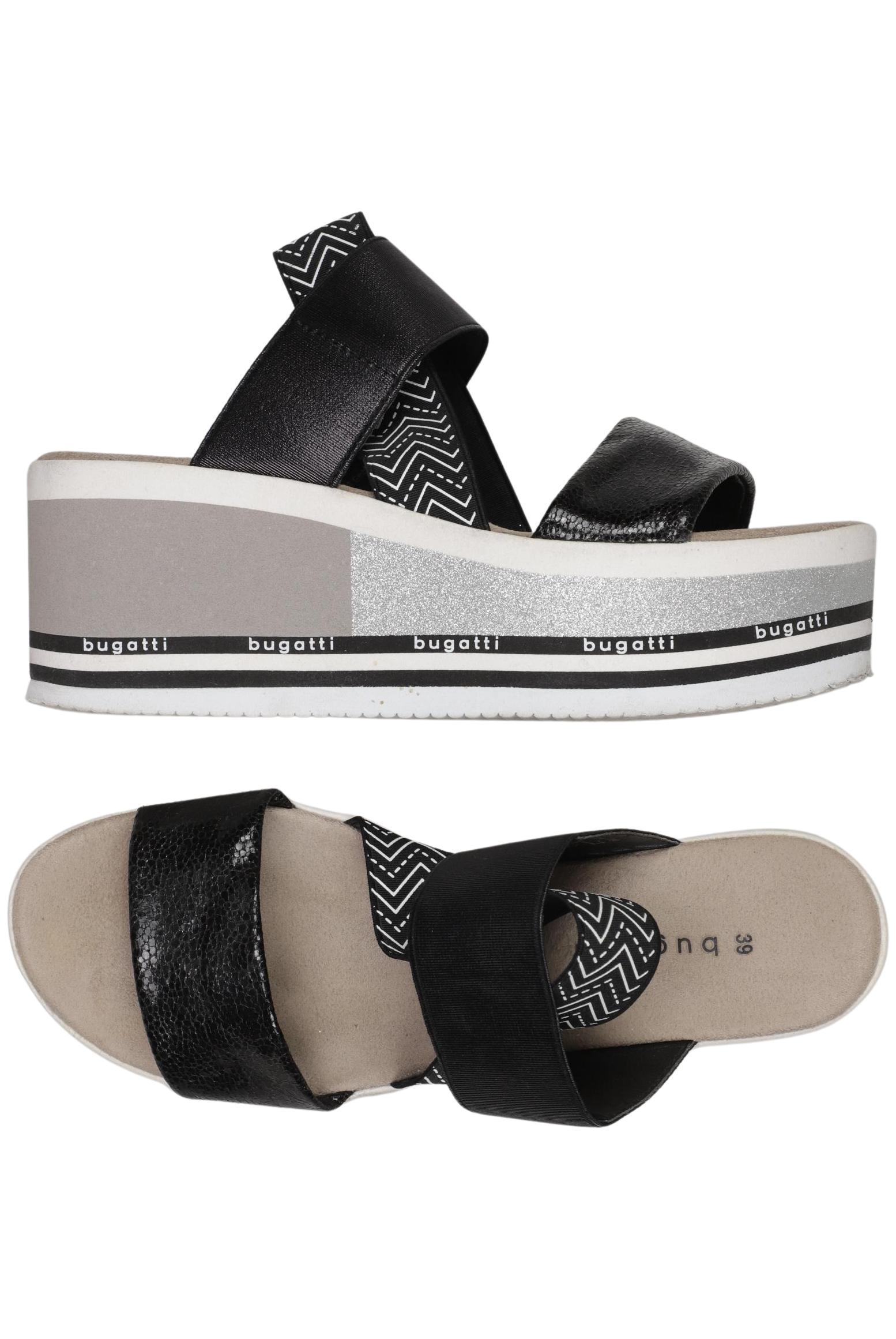 

Bugatti Damen Sandale, schwarz, Gr. 39