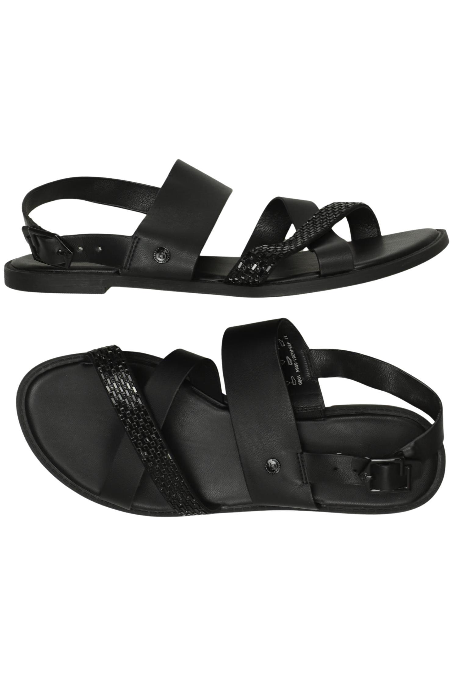 

Bugatti Damen Sandale, schwarz, Gr. 41