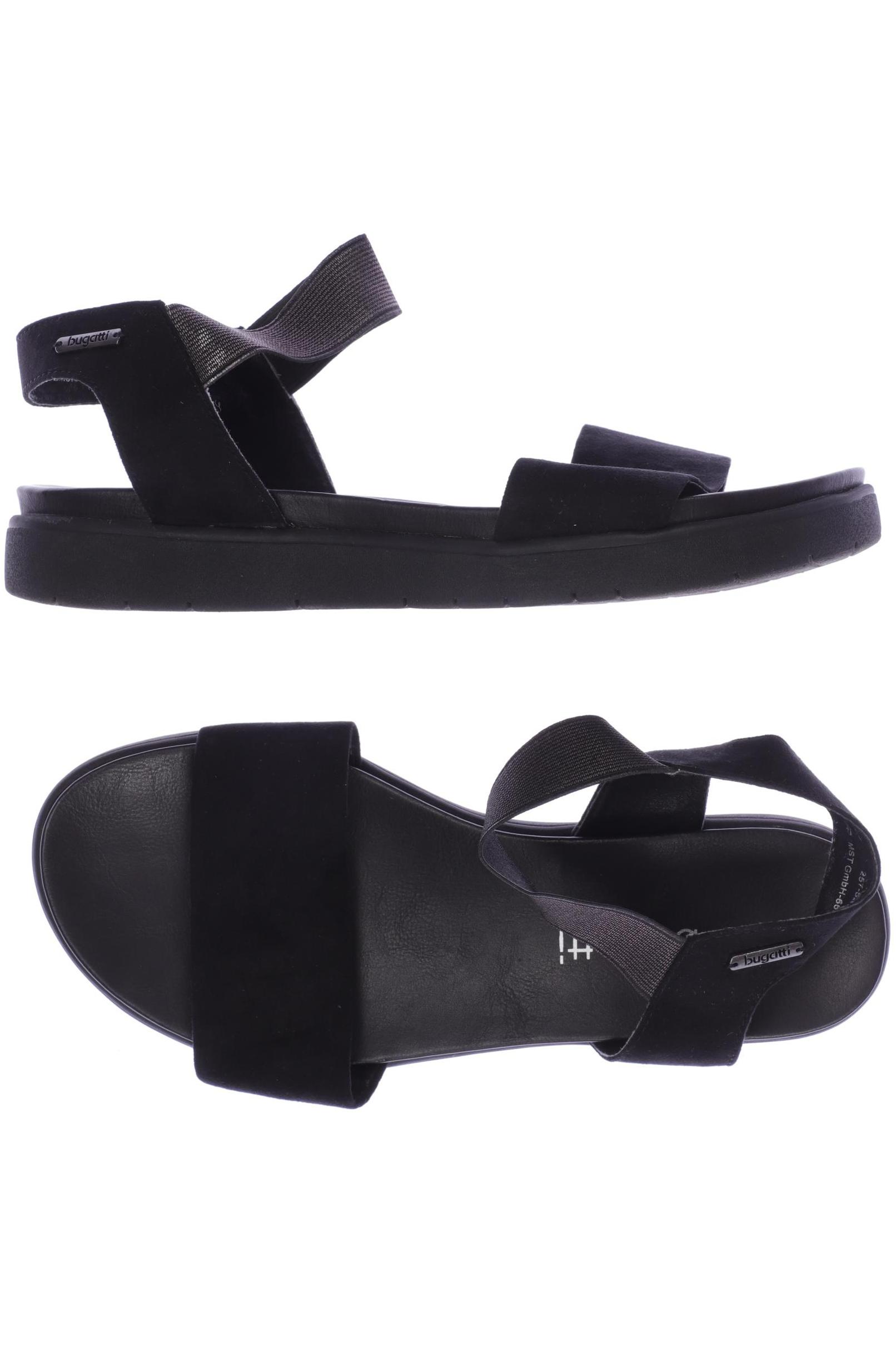 

Bugatti Damen Sandale, schwarz