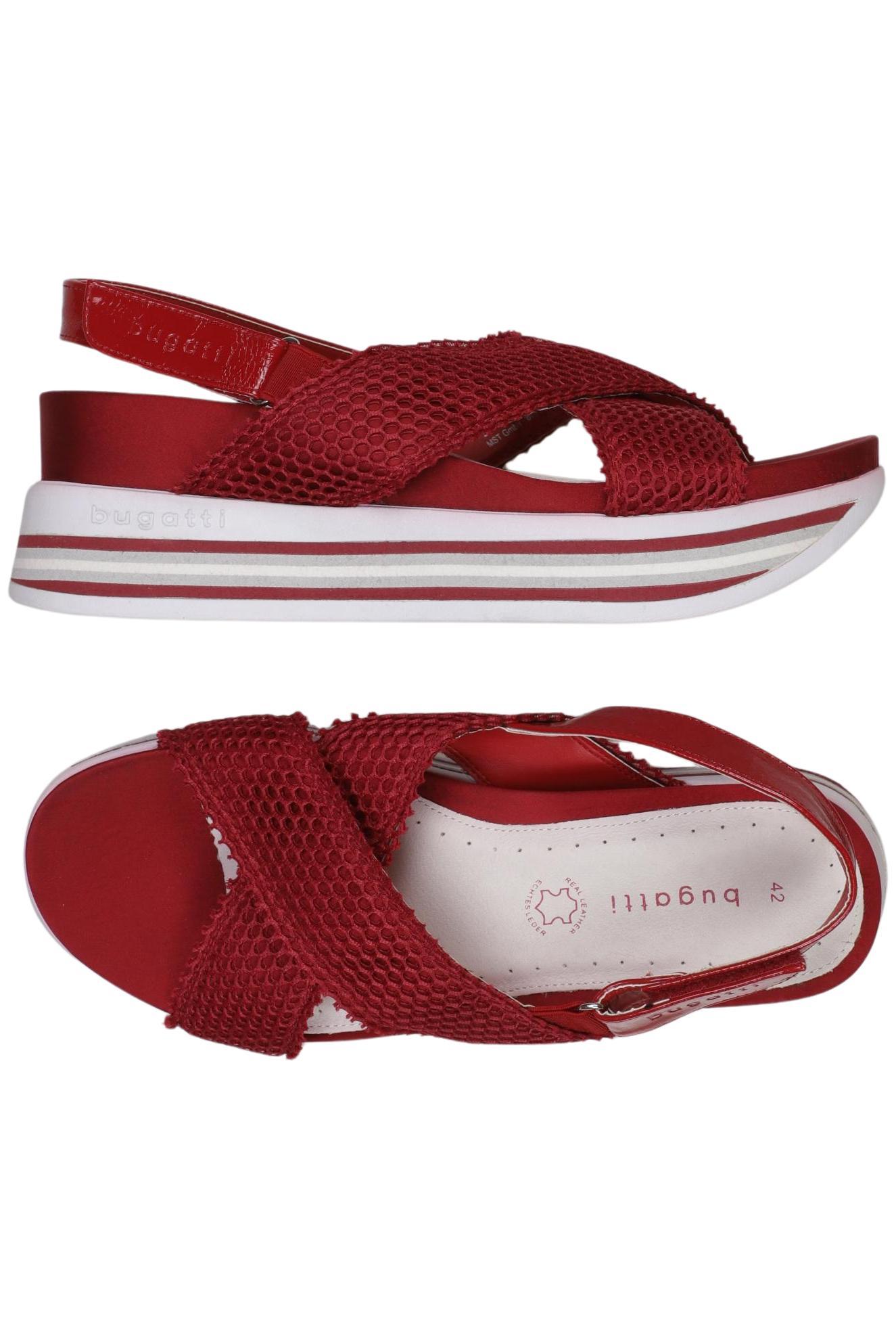 

Bugatti Damen Sandale, rot, Gr. 42