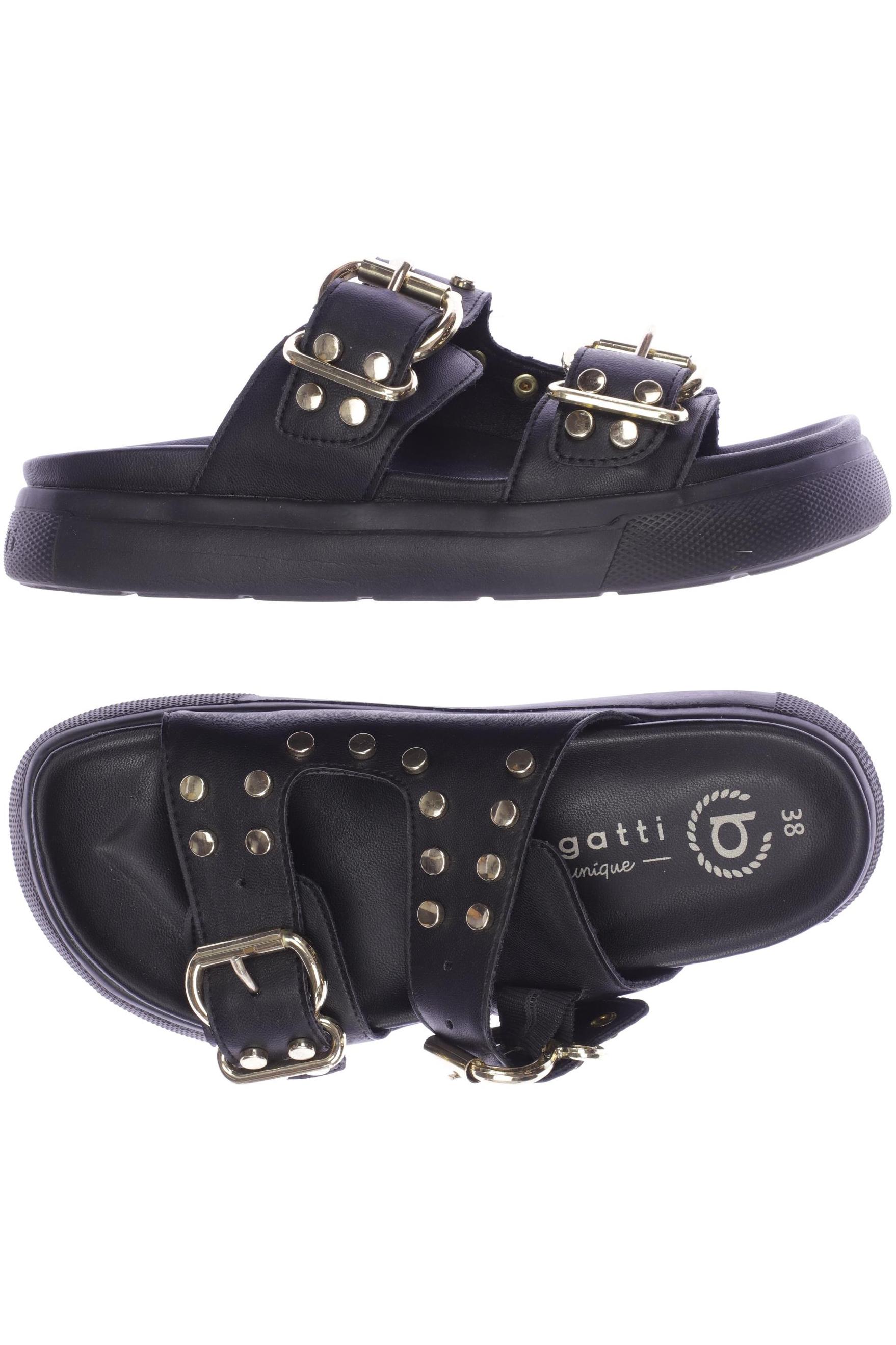 

Bugatti Damen Sandale, schwarz