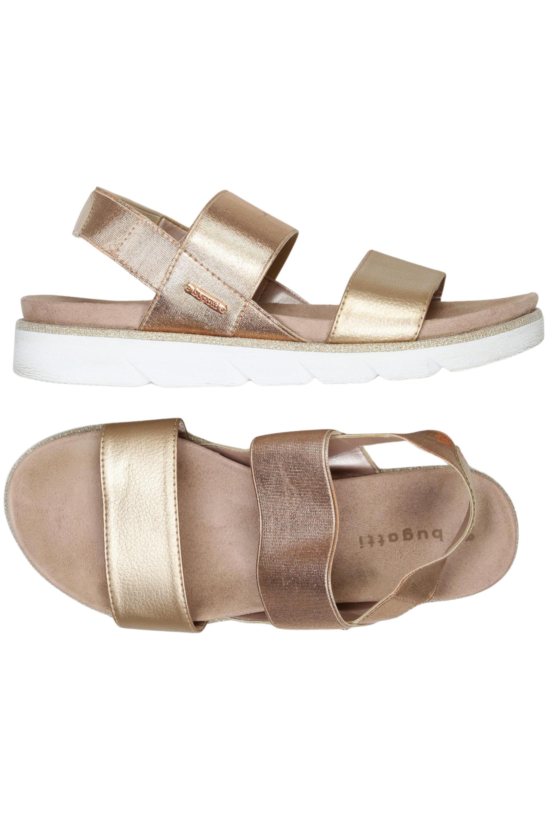 

Bugatti Damen Sandale, gold, Gr. 38