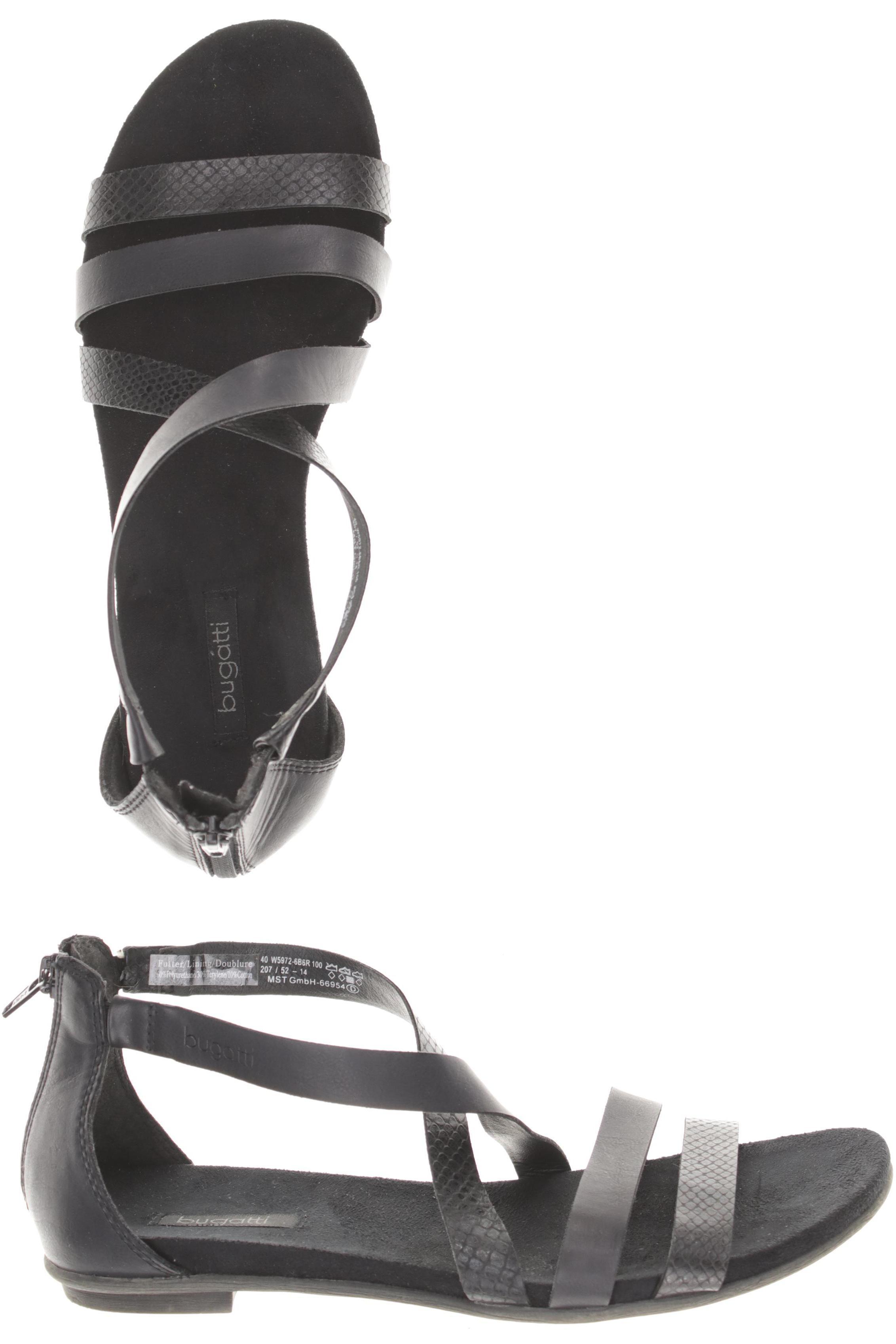 

Bugatti Damen Sandale, schwarz, Gr. 40