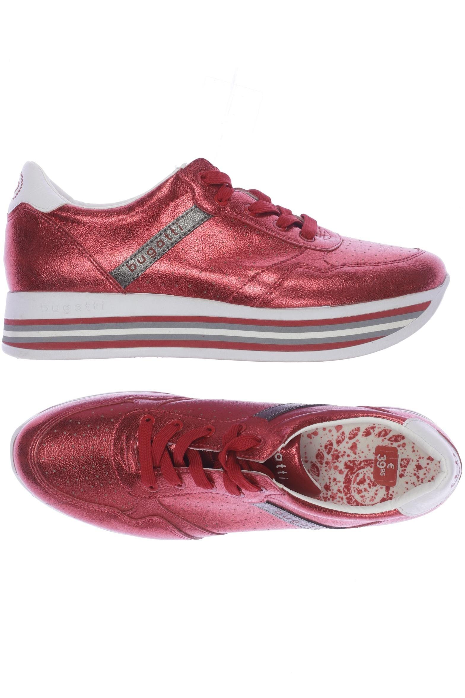 

Bugatti Damen Sneakers, rot, Gr. 40