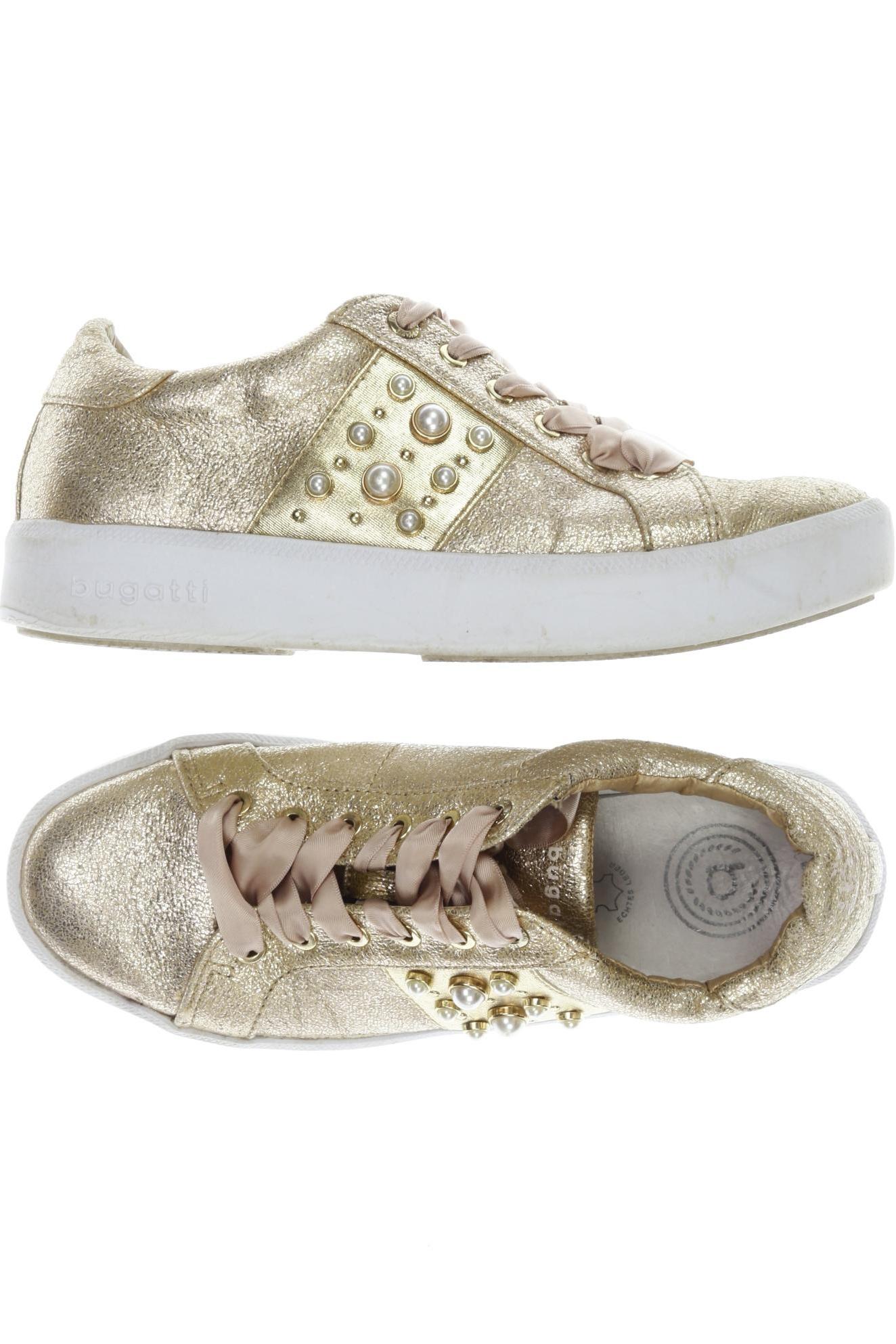 

Bugatti Damen Sneakers, gold, Gr. 38