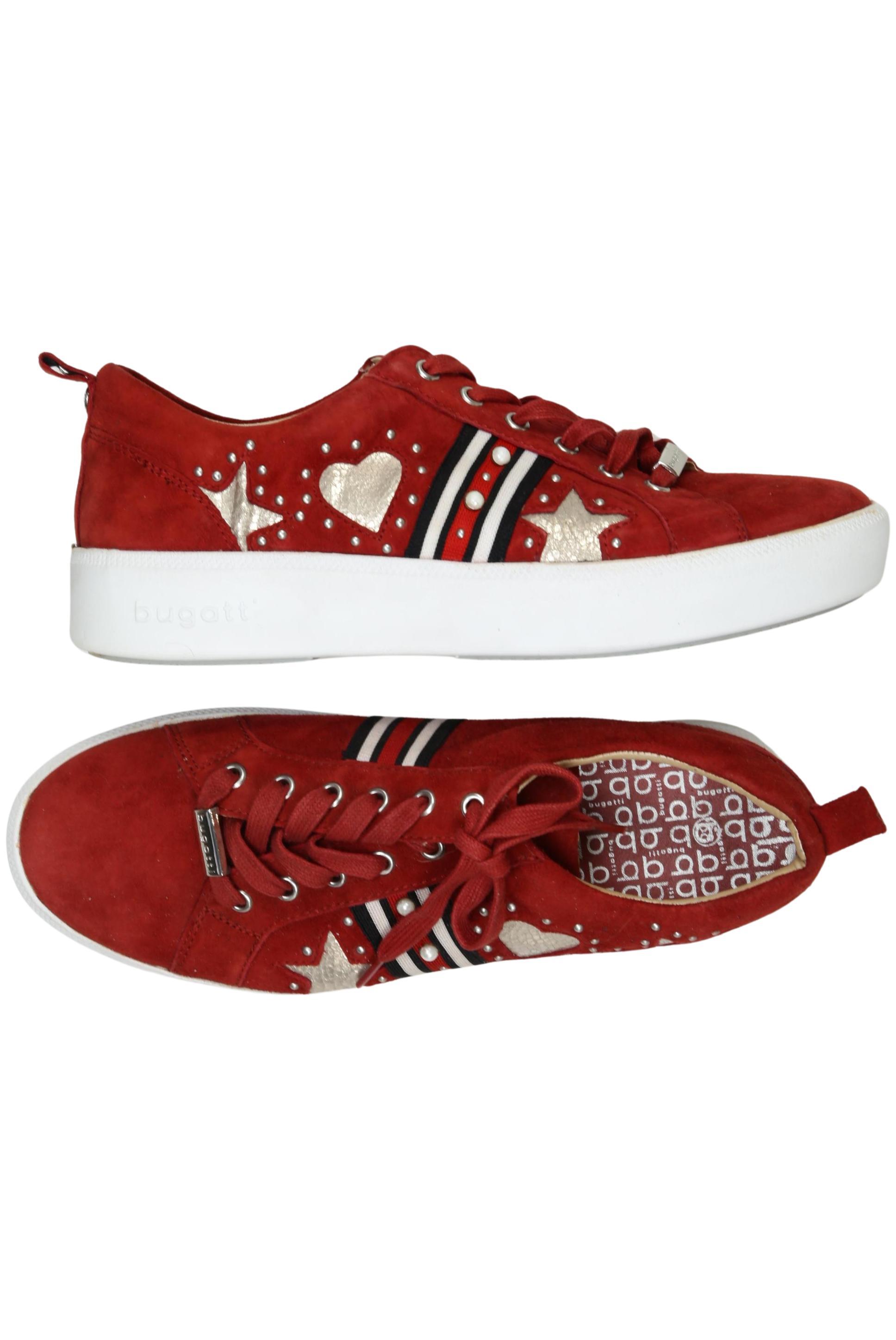 

Bugatti Damen Sneakers, rot, Gr. 38