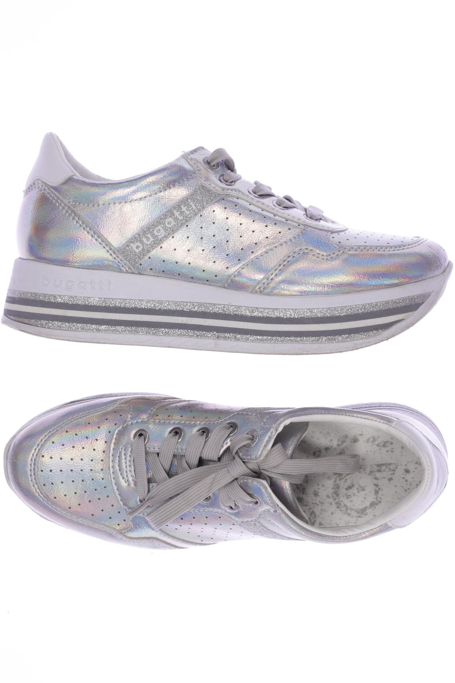 

Bugatti Damen Sneakers, silber, Gr. 36