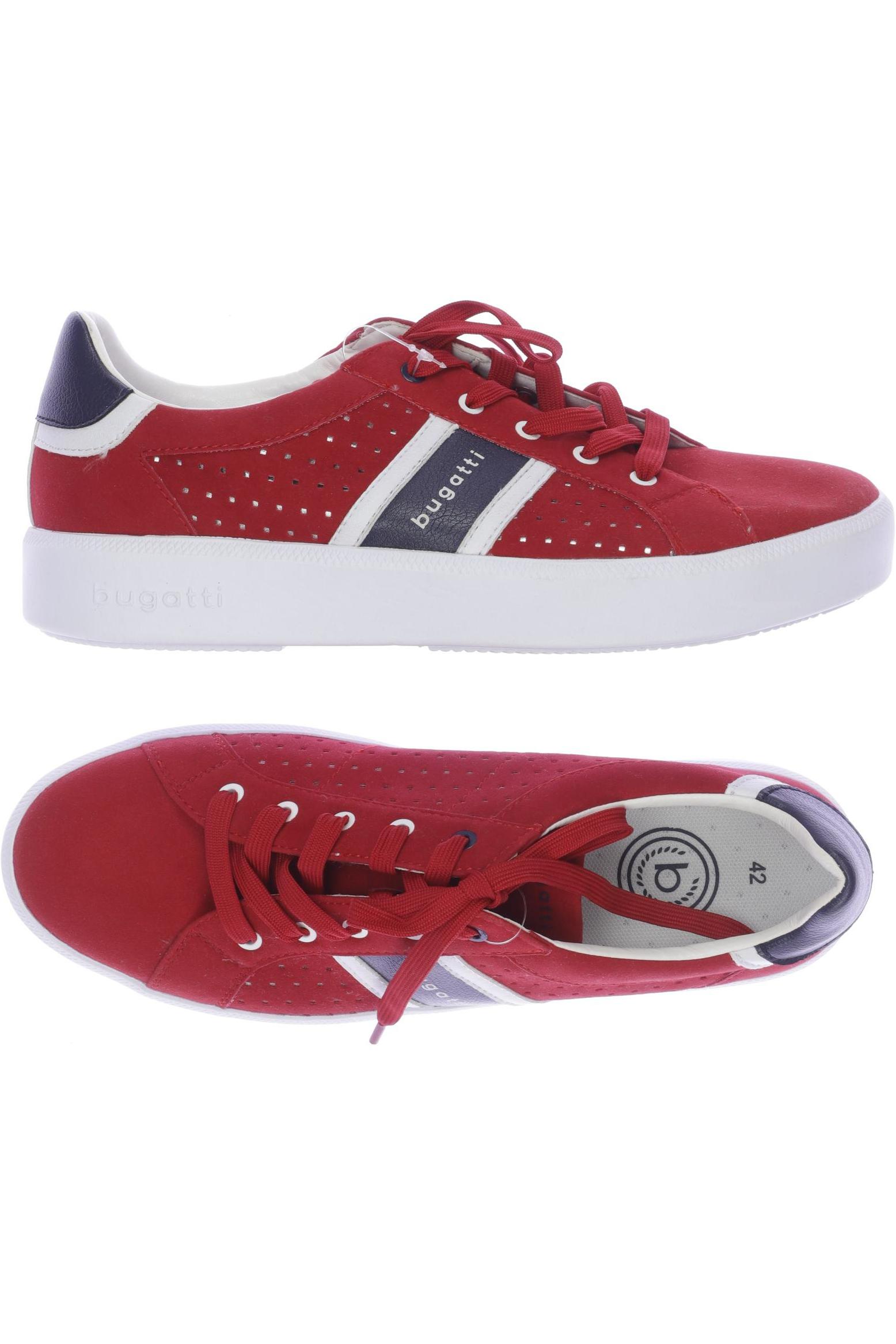 

Bugatti Damen Sneakers, rot, Gr. 42