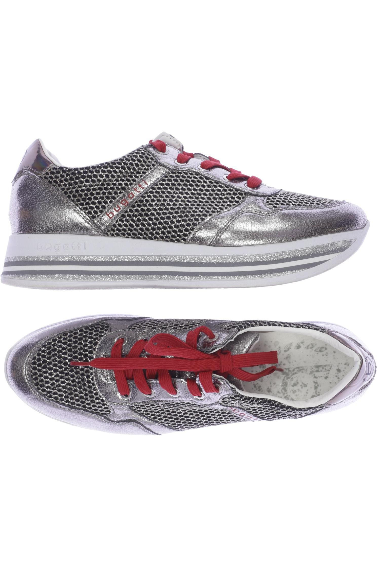 

Bugatti Damen Sneakers, silber, Gr. 42