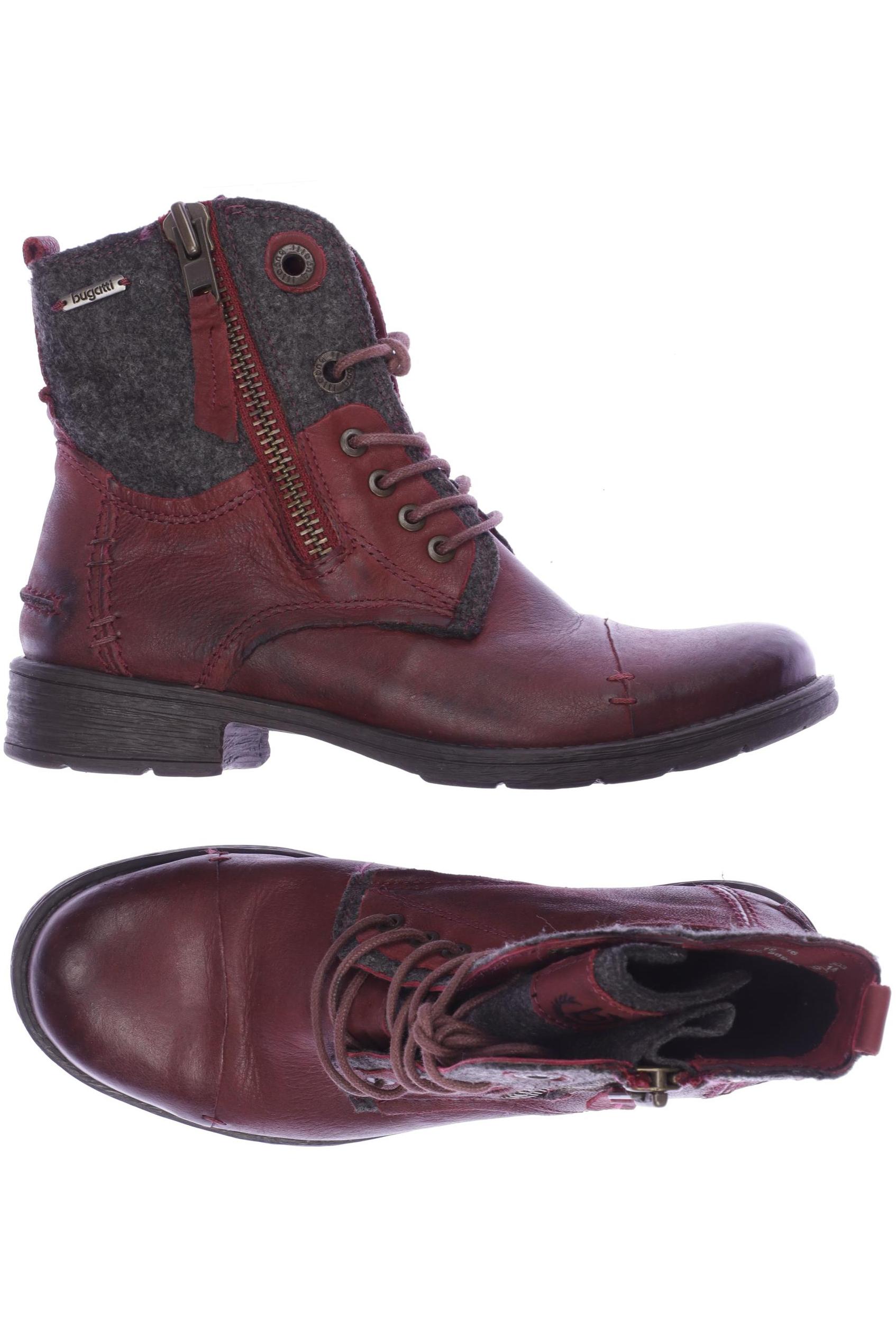 

Bugatti Damen Stiefelette, bordeaux, Gr. 37