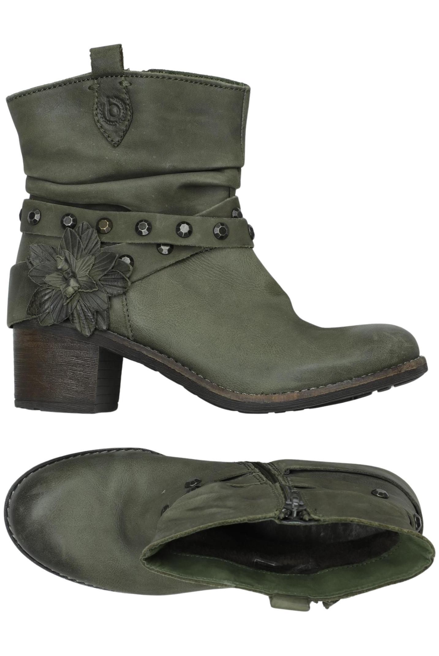 

Bugatti Damen Stiefelette, grün, Gr. 37