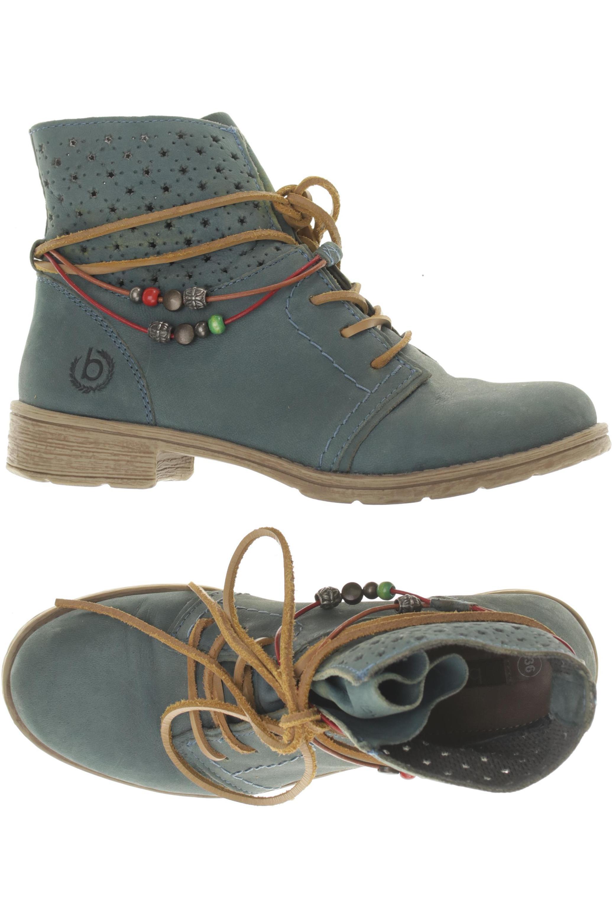 

Bugatti Damen Stiefelette, türkis, Gr. 36