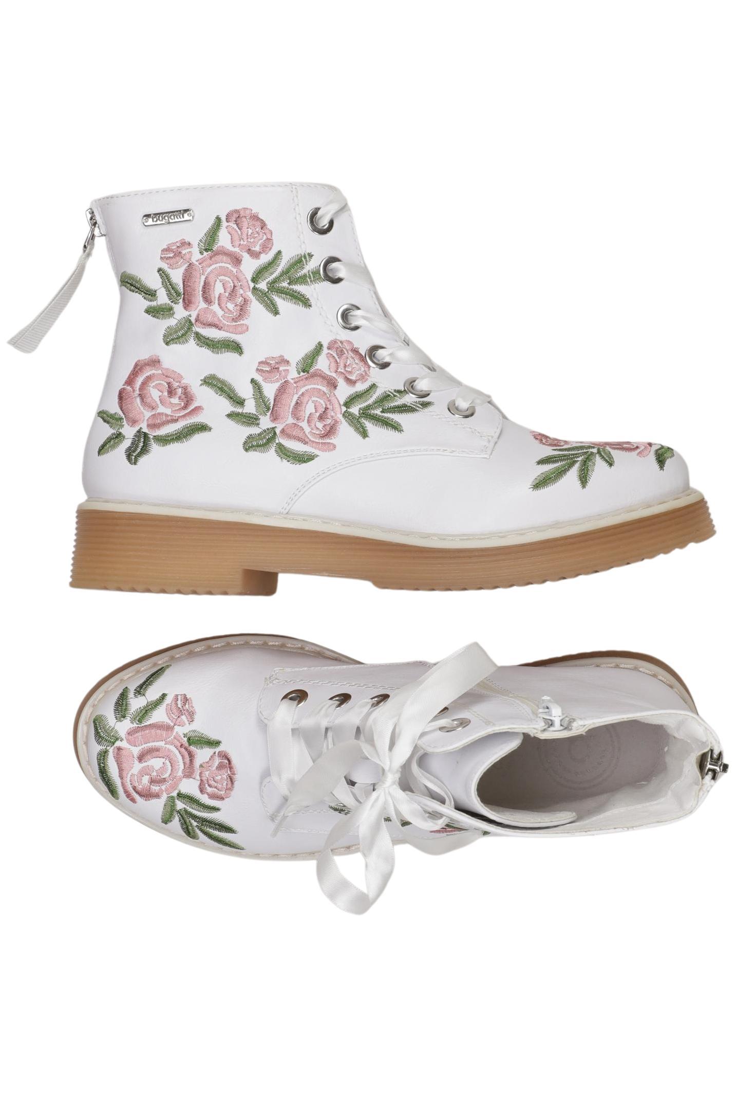 

Bugatti Damen Stiefelette, weiß, Gr. 38