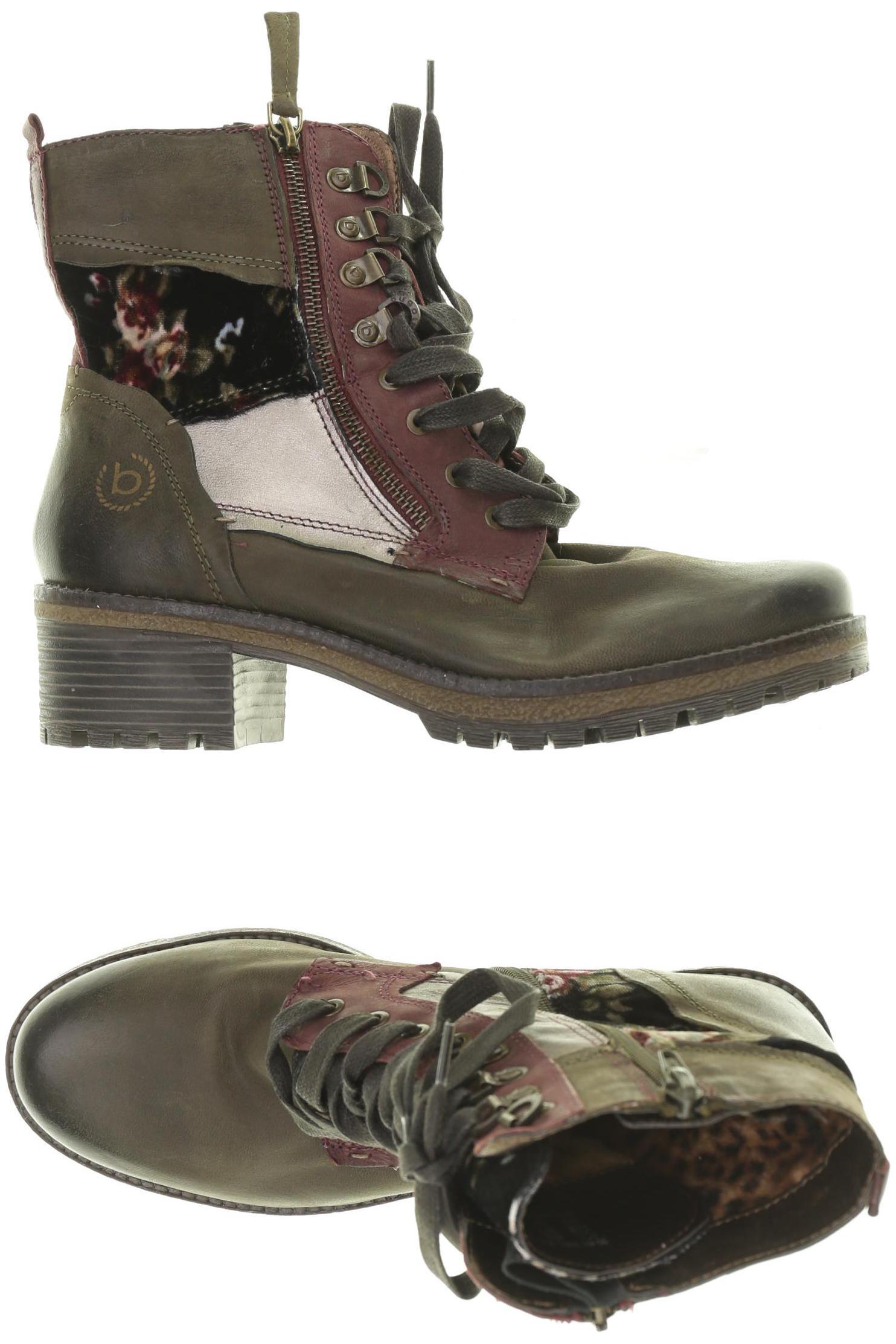 

Bugatti Damen Stiefelette, grün, Gr. 40