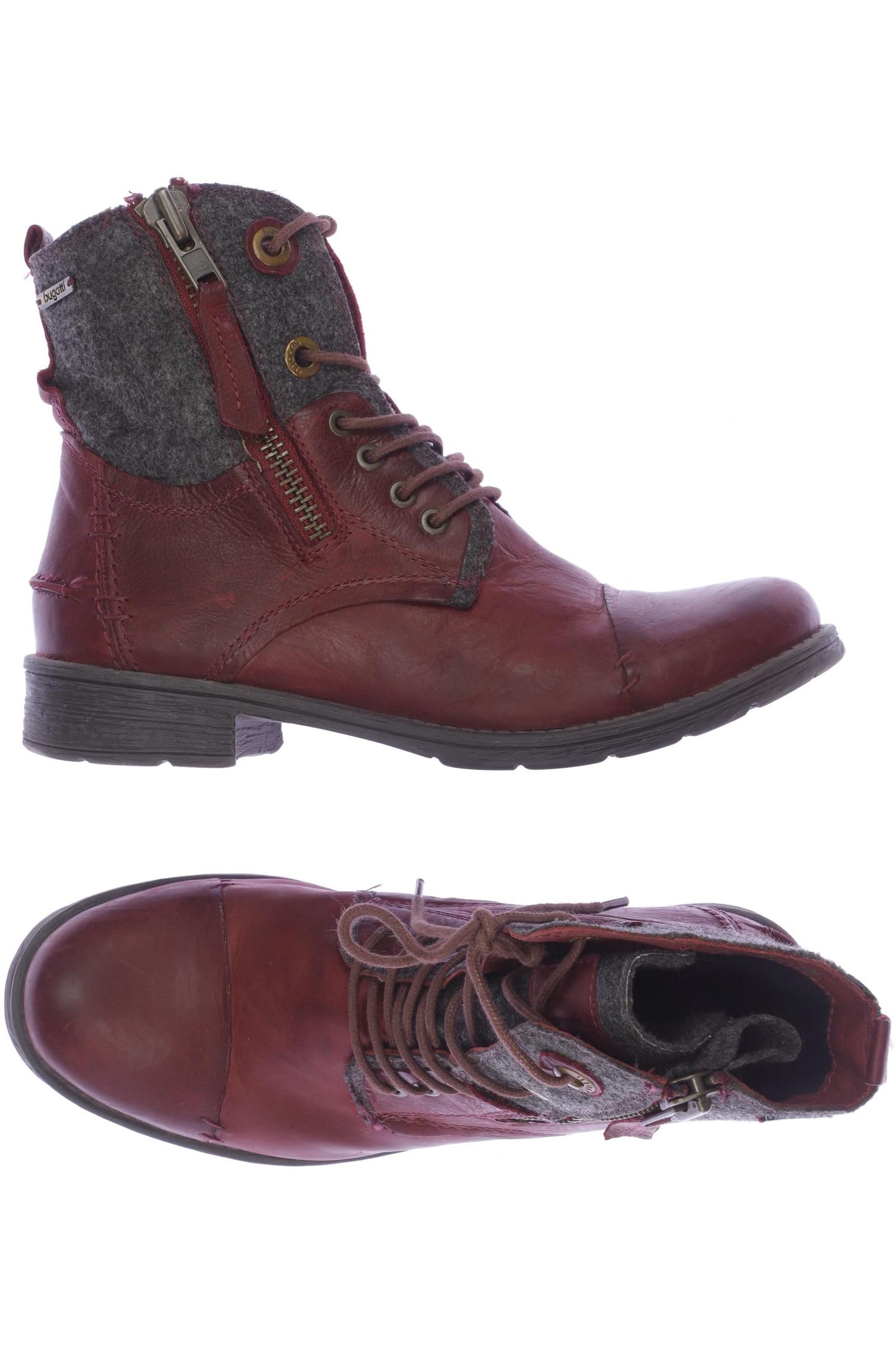 

Bugatti Damen Stiefelette, bordeaux, Gr. 38