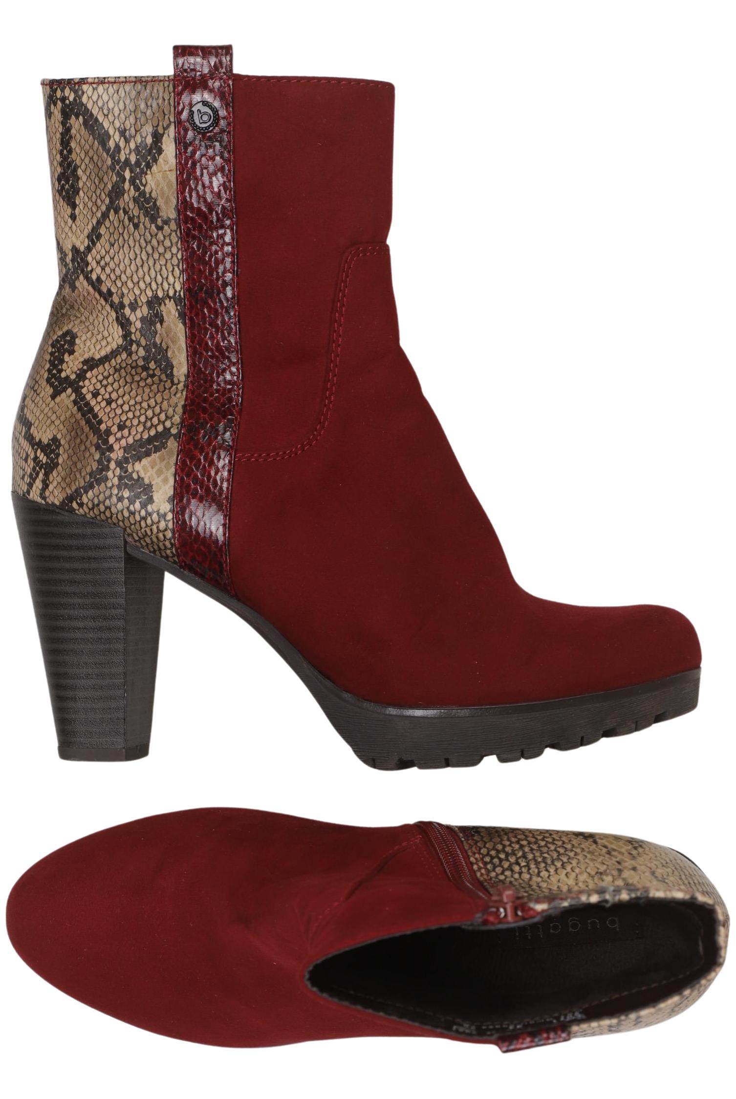 

Bugatti Damen Stiefelette, rot, Gr. 38
