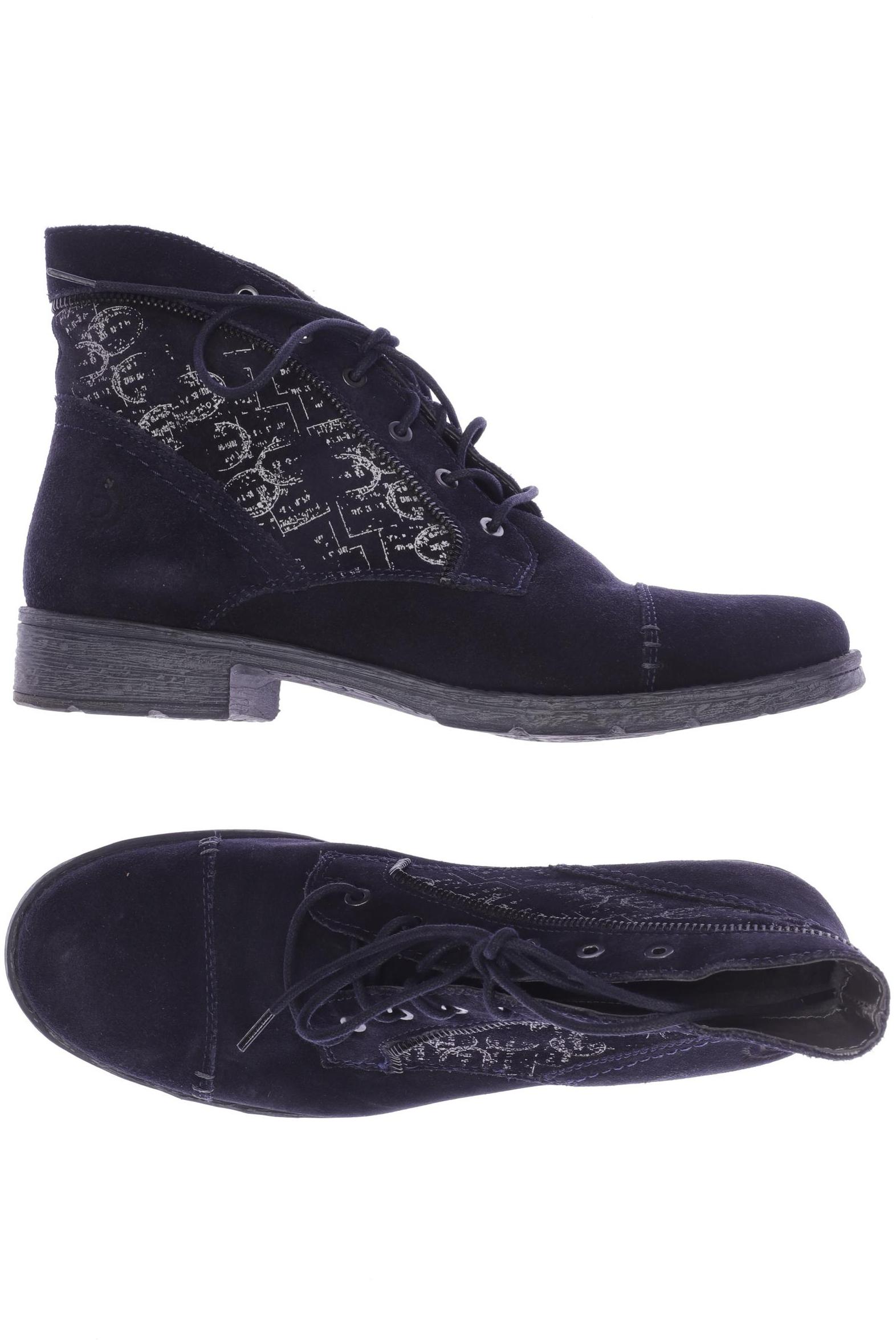 

Bugatti Damen Stiefelette, marineblau