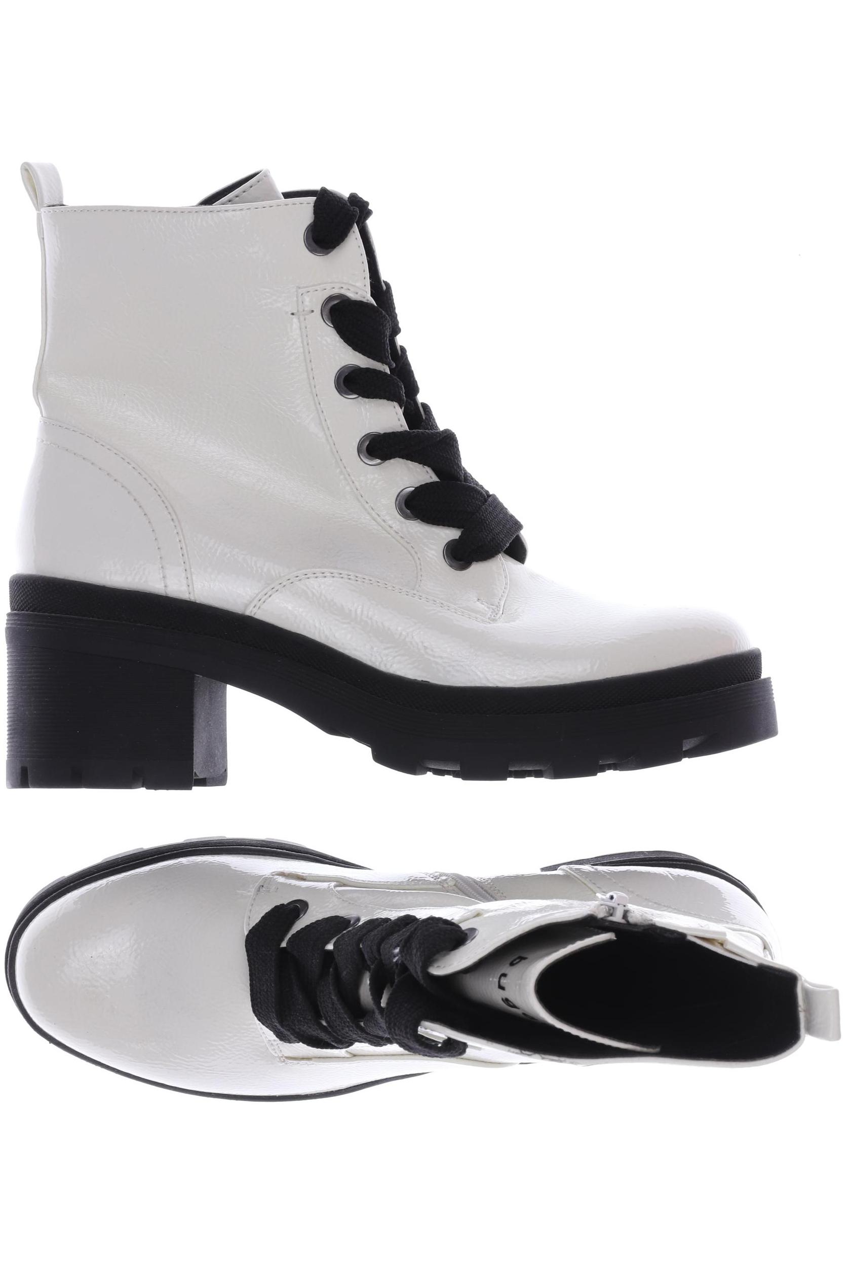 

Bugatti Damen Stiefelette, cremeweiß, Gr. 40