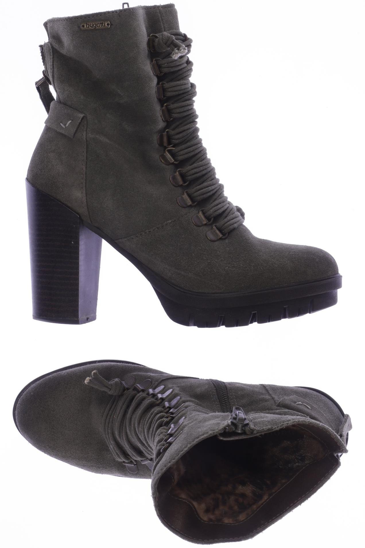 

Bugatti Damen Stiefelette, grün, Gr. 38