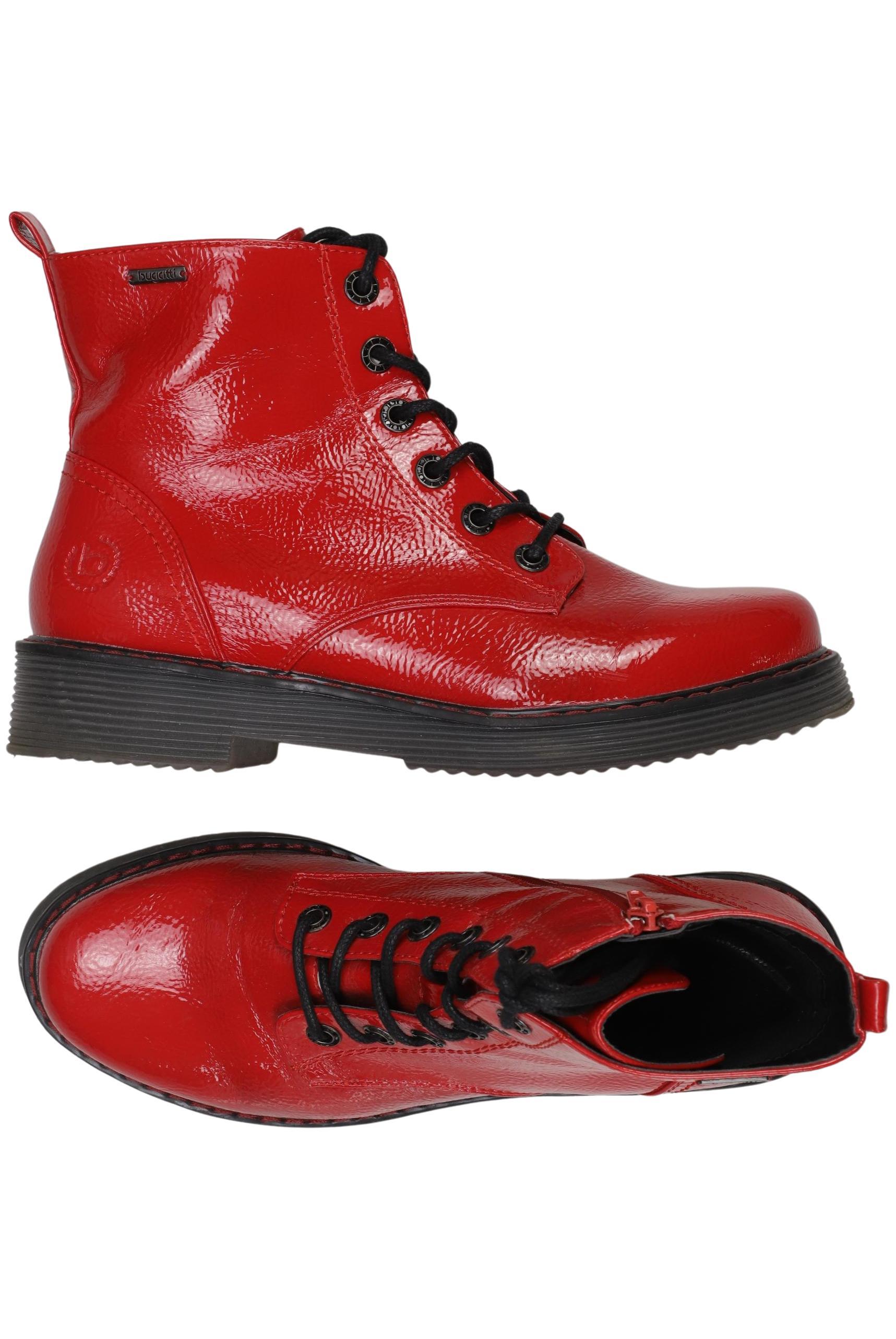 

Bugatti Damen Stiefelette, rot, Gr. 41