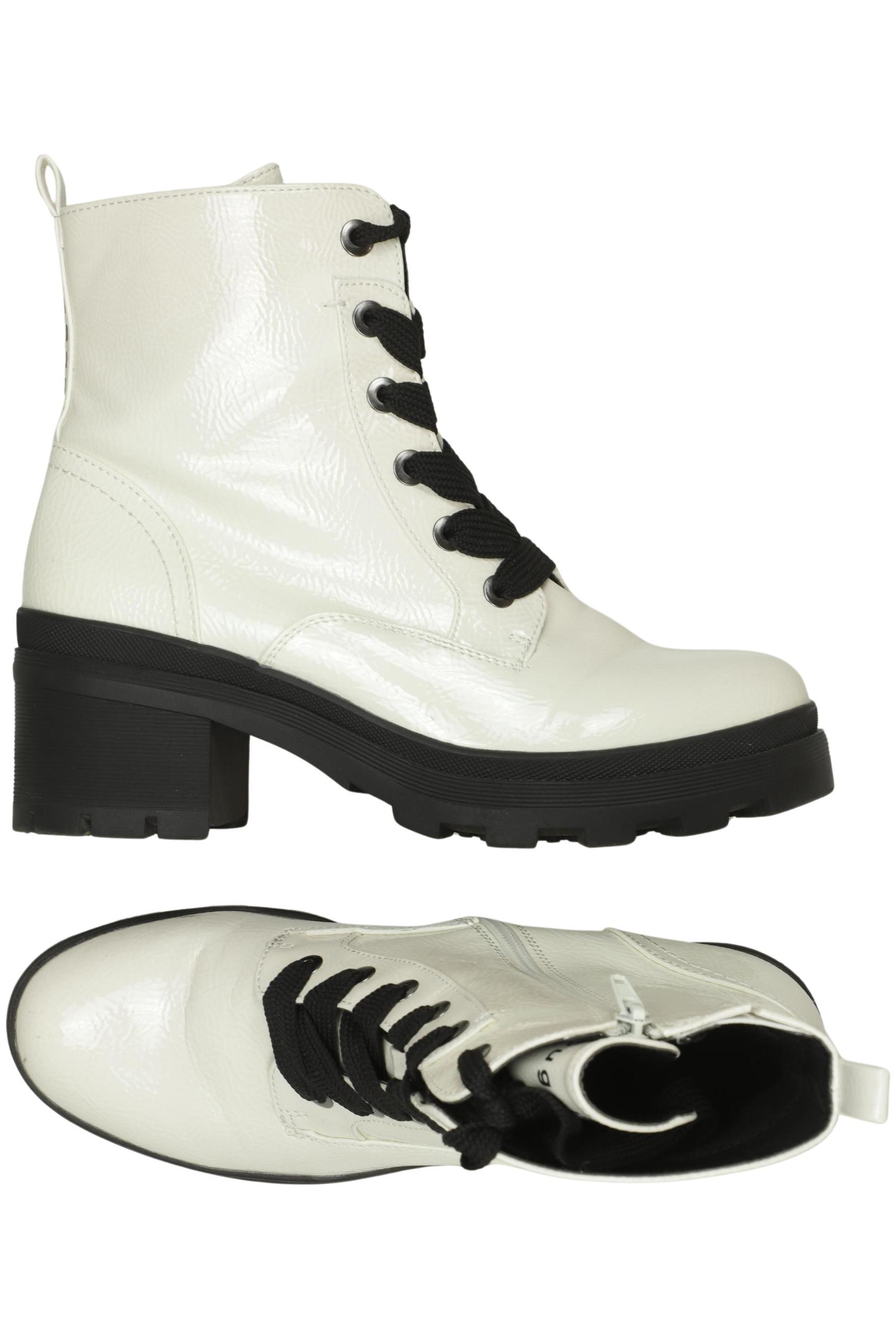 

Bugatti Damen Stiefelette, weiß, Gr. 41